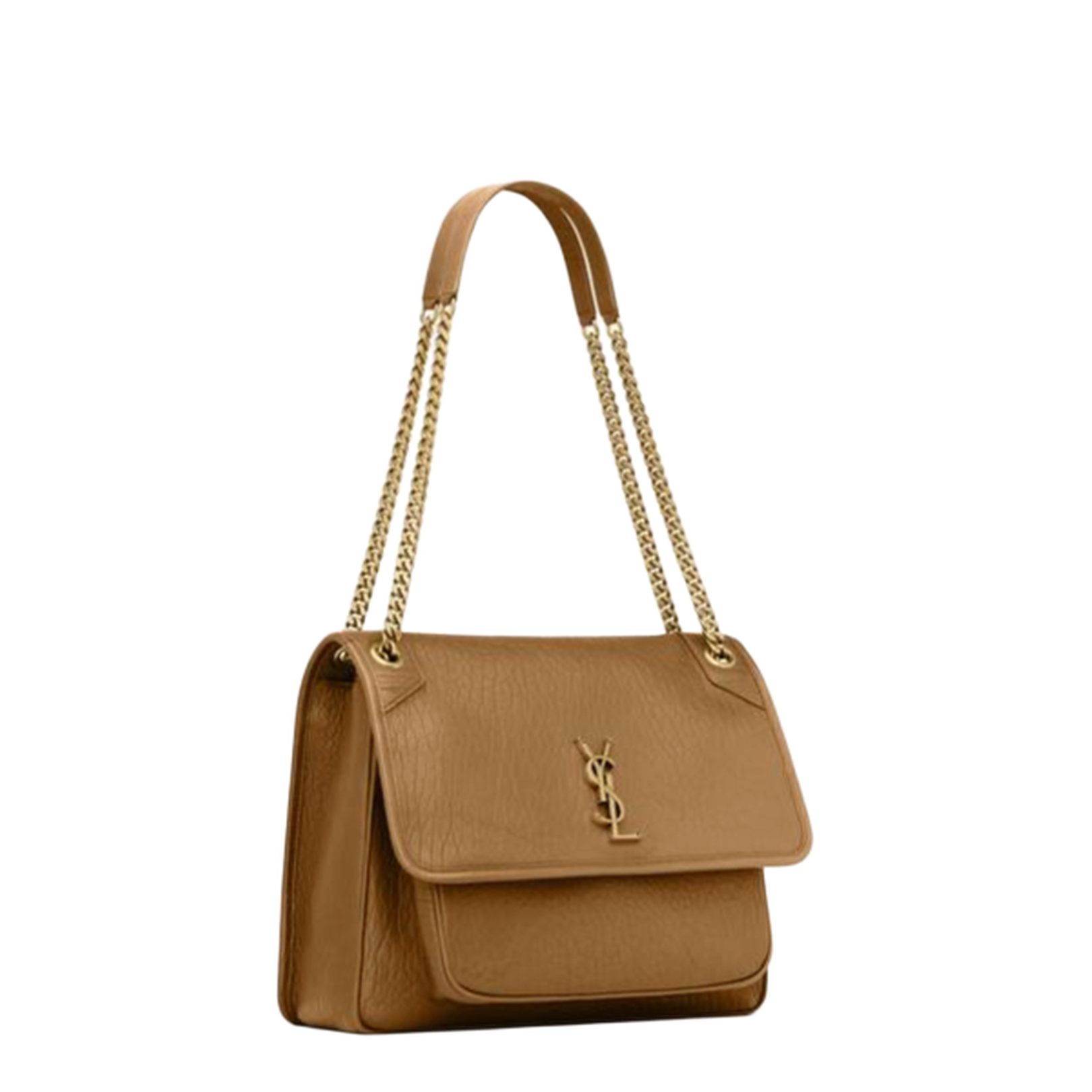 Niki Large Hand Bag Leather Brown - Image 2