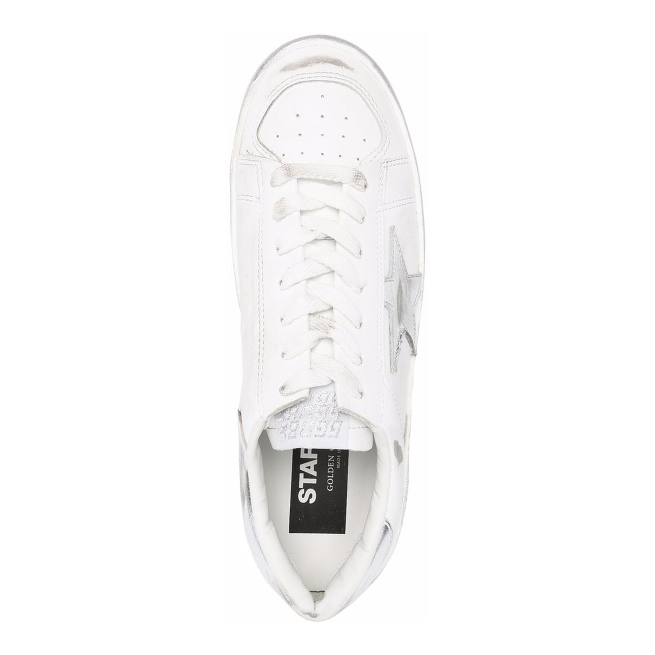 Stardan Leather Upper Laminated Sneakers, Brand - Image 12
