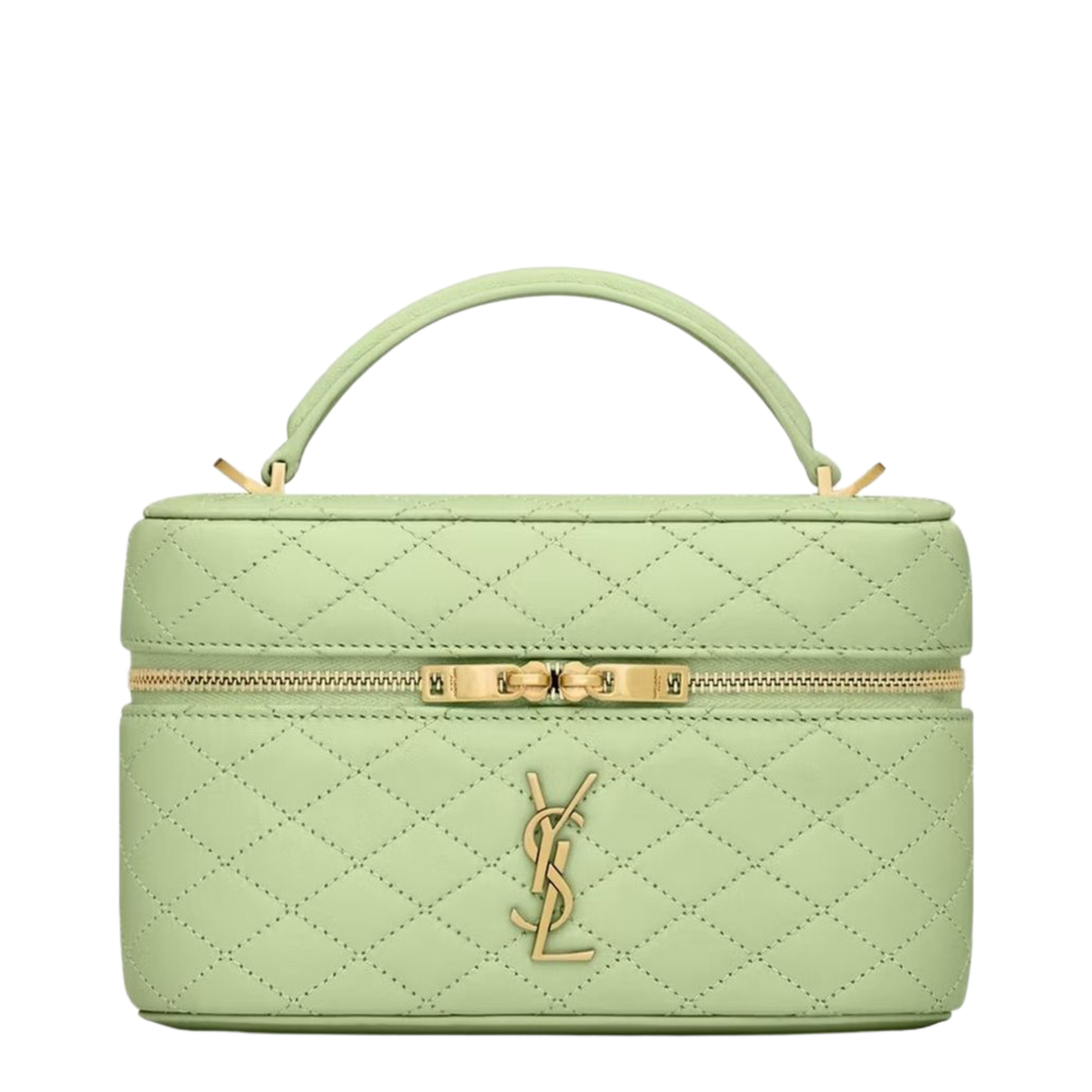 Gaby Small Lambskin Vanity Bag - Misty Jade - Image 1