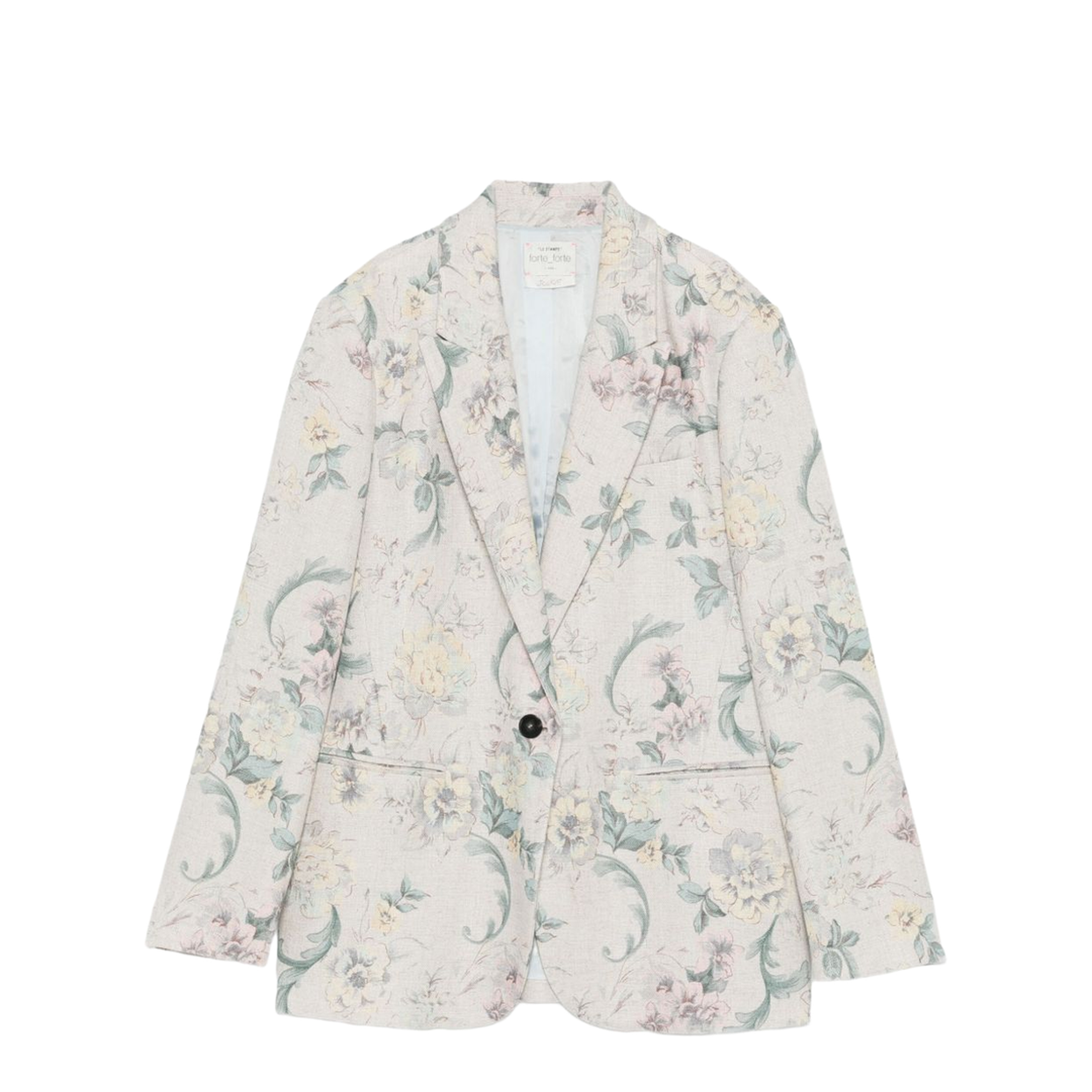 Printed Blazer Jacket - Image 1