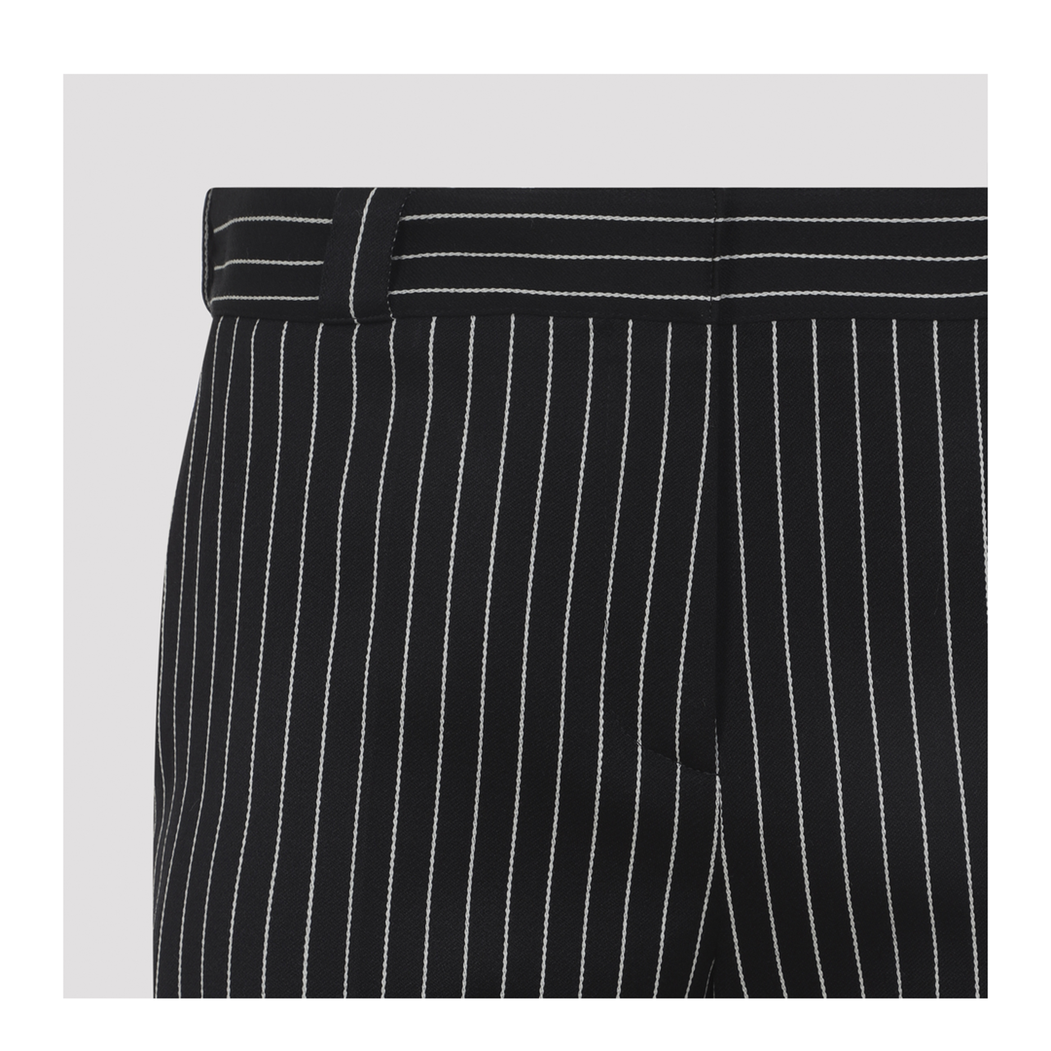 Striped Wool Chino Pants - Image 5