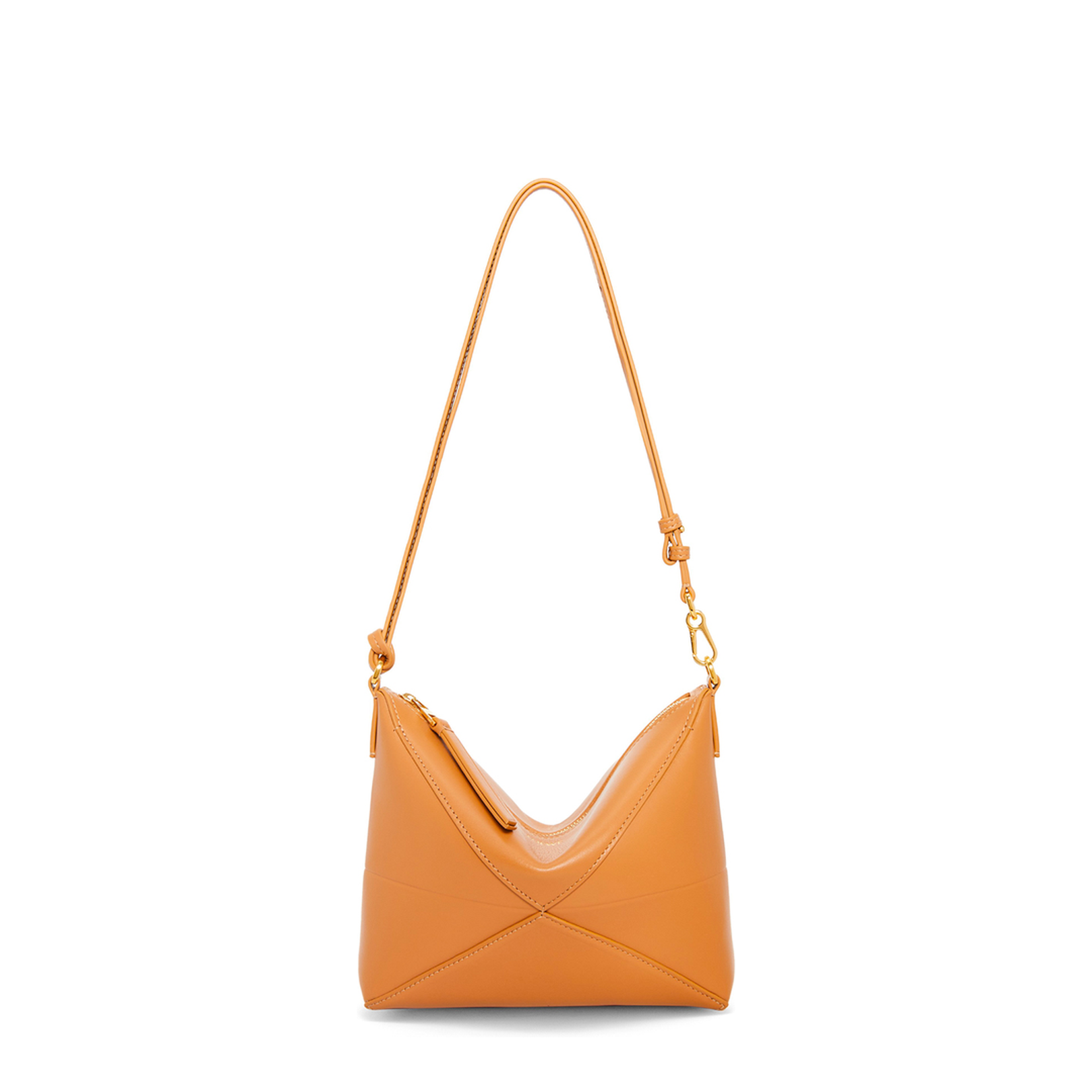 Puzzle Fold Pouch in Shiny Nappa Calfskin - Image 5