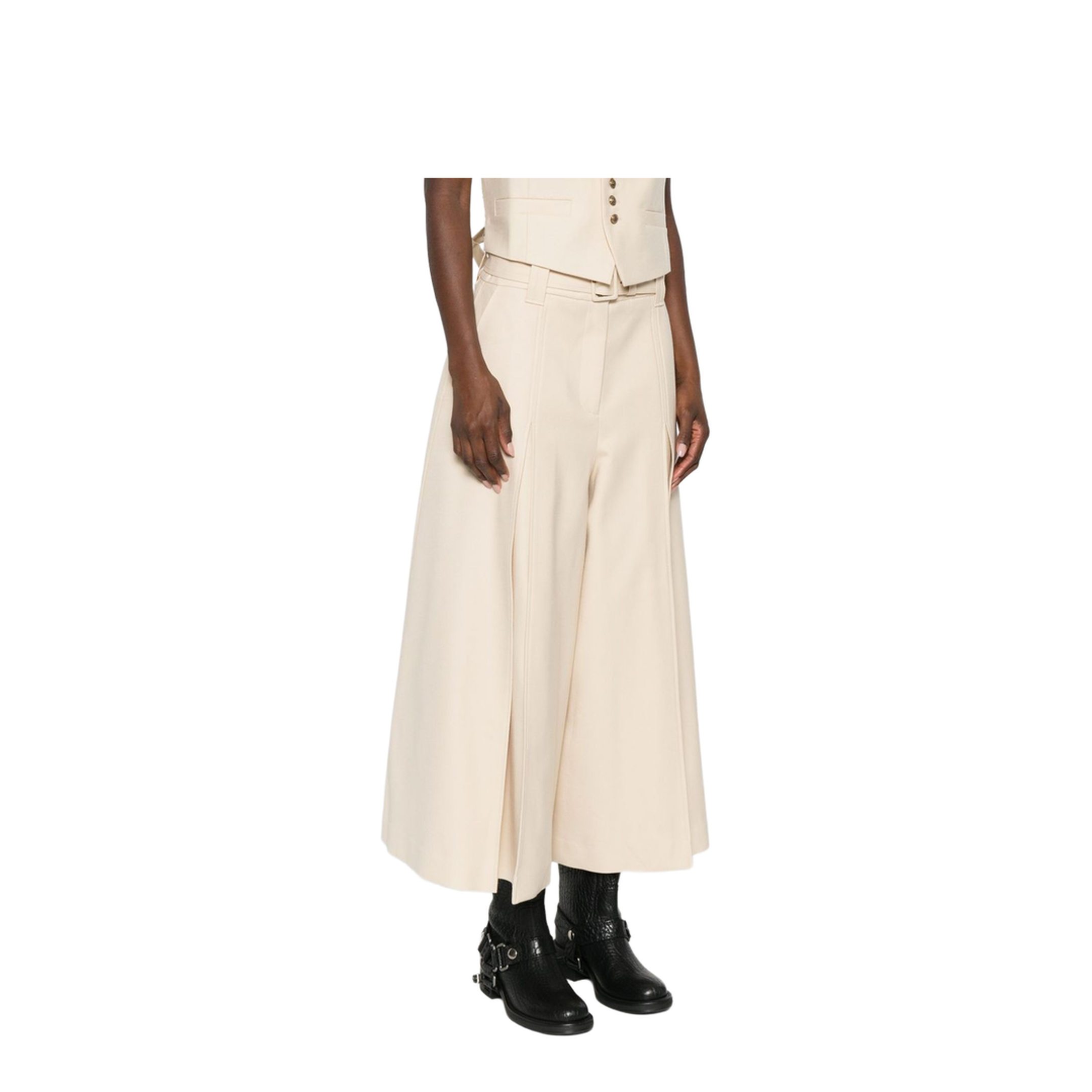 Hypnotic Wool Culotte Cream - Image 5