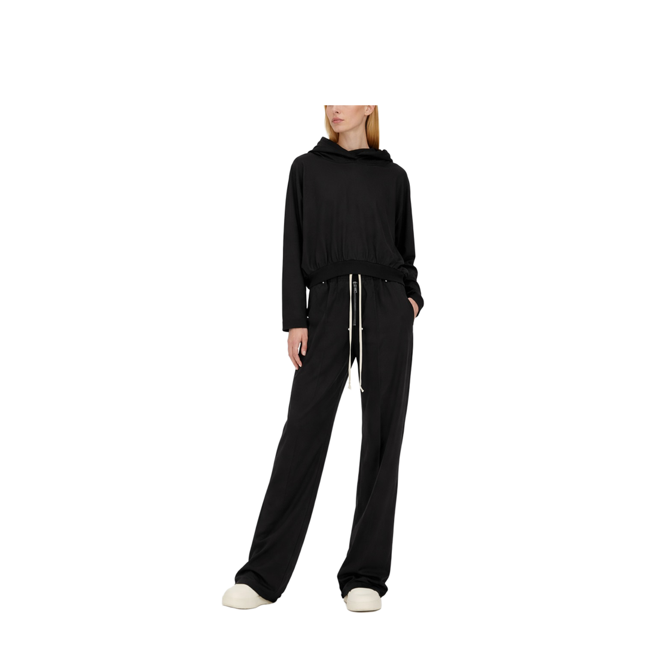 Cropped Hooded T-Shirt - Image 2