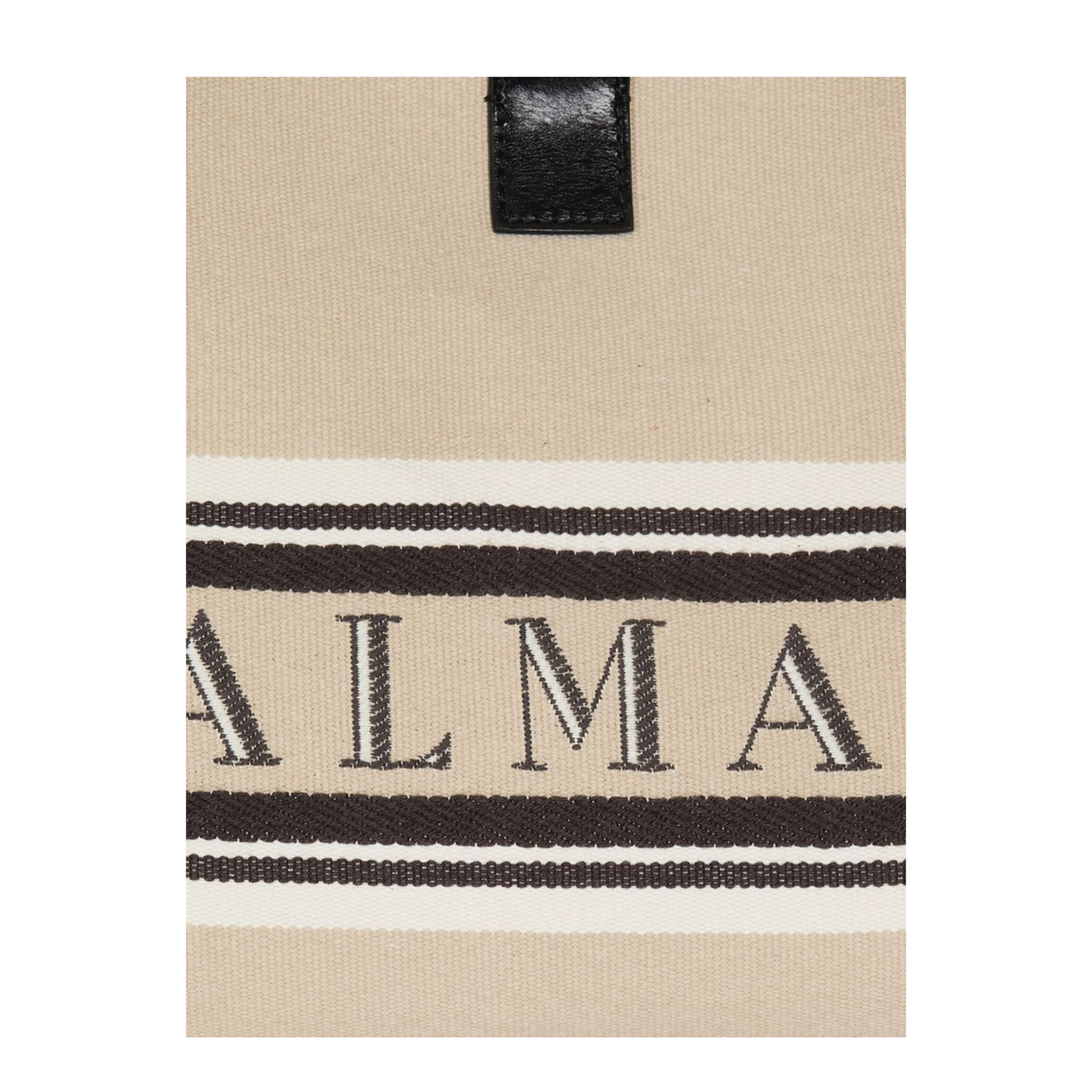 Release Small Canvas Leather Tote - Natural/Cream - Image 5