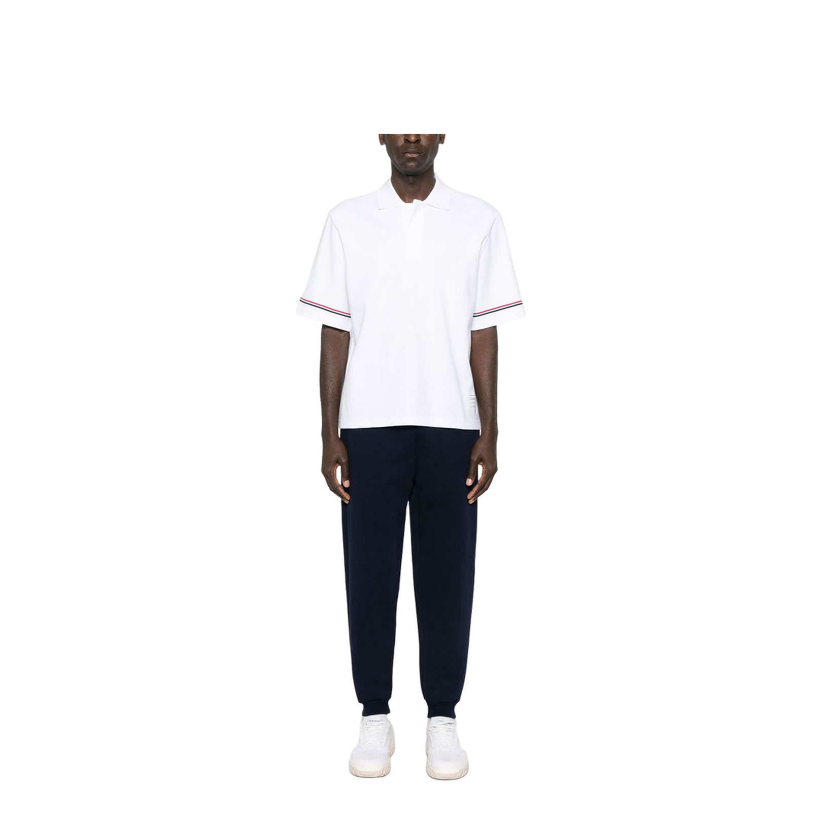 Rugby Fit RWB Stripe Short Sleeve Polo Shirt - Image 4
