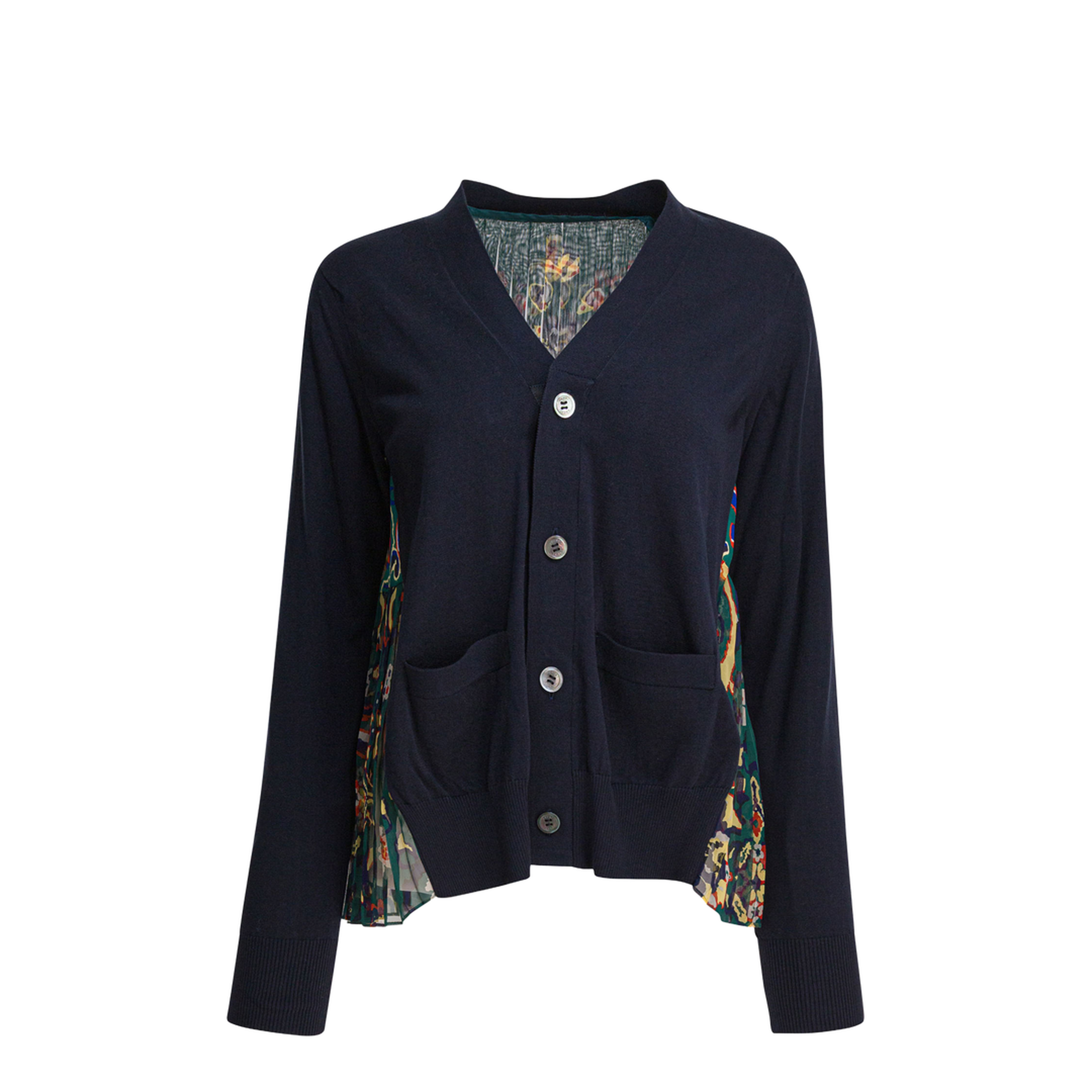 Cardigan With Floral Print - Image 1