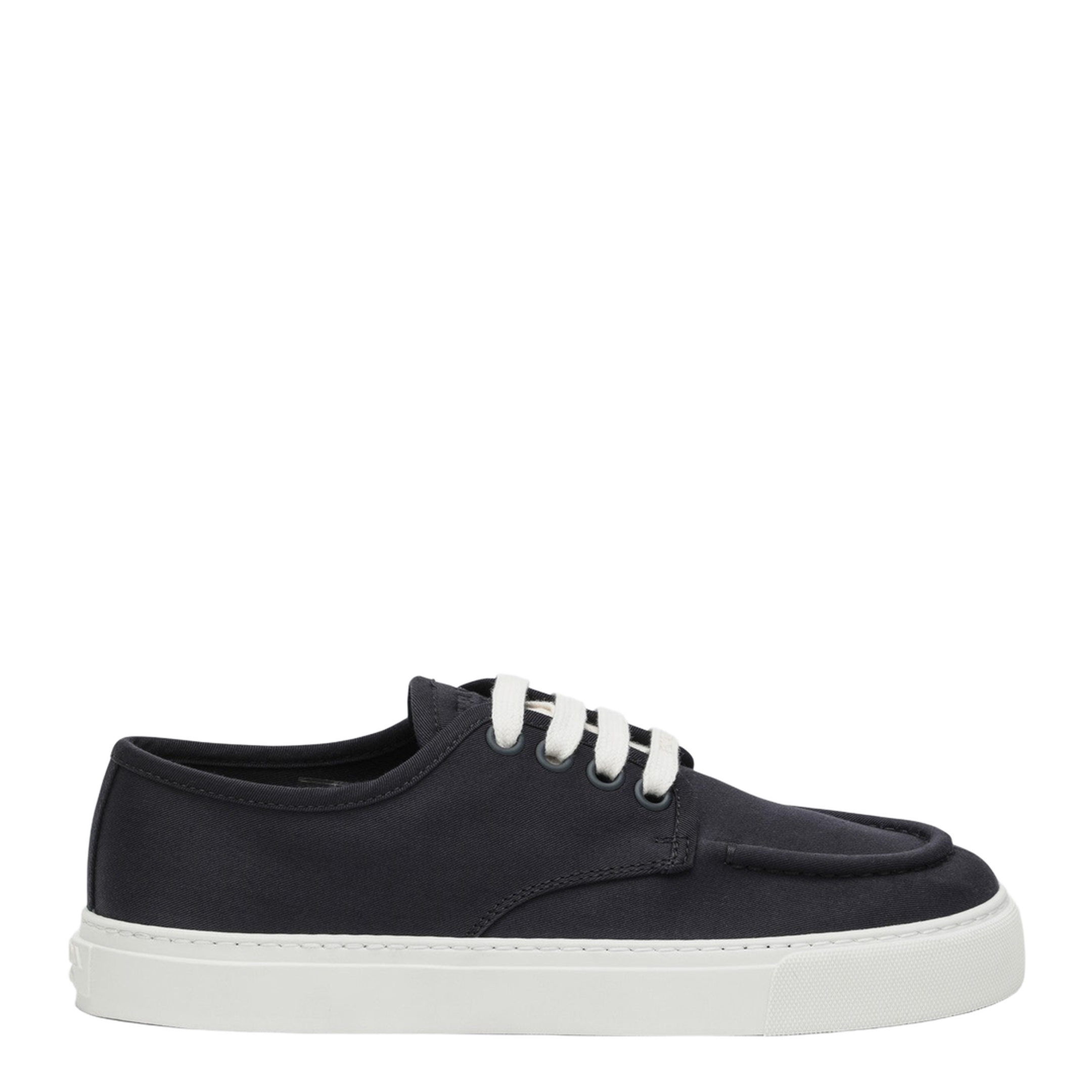 Sneakers Navy Blue in Cotton Canvas - Image 1