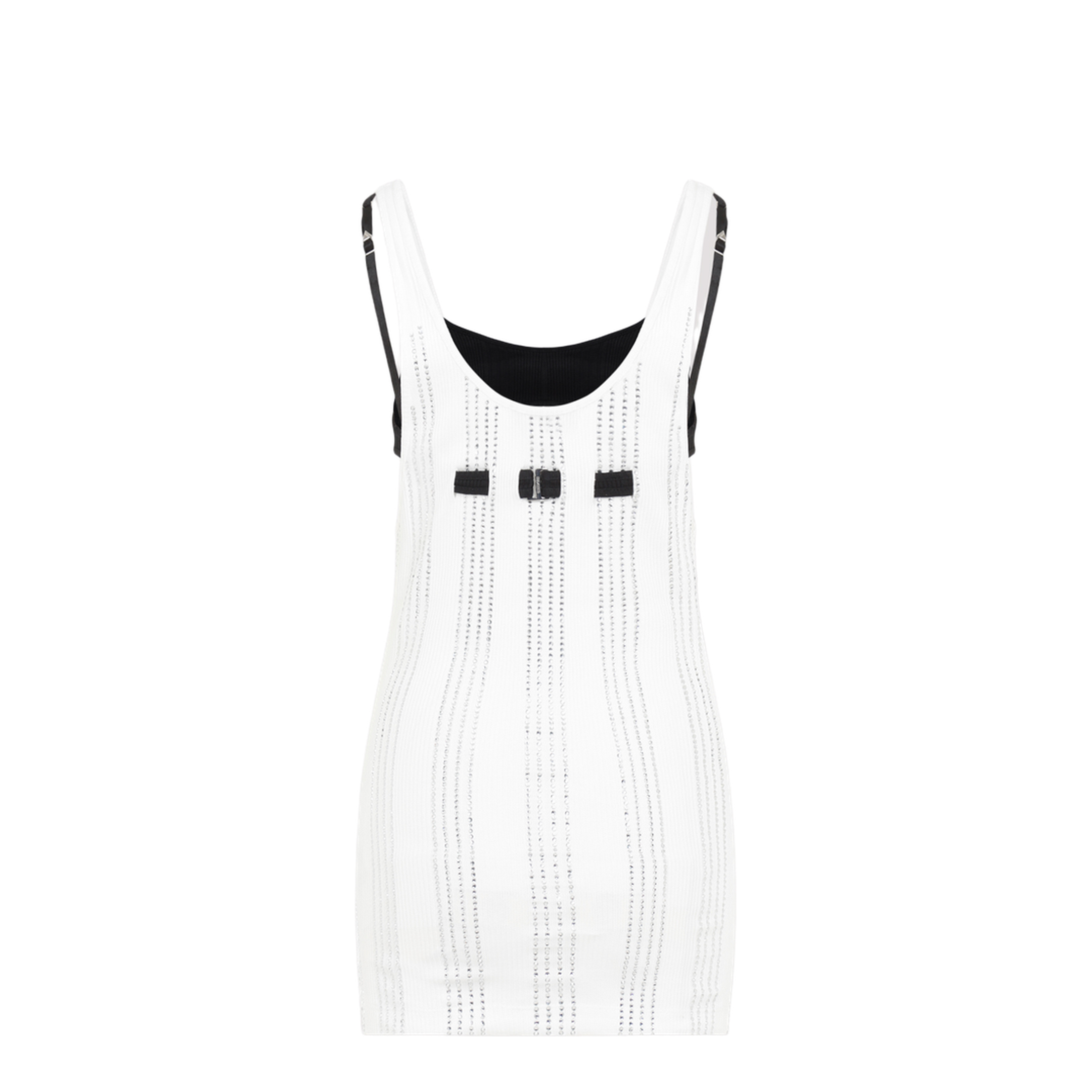 Flat Ribbed Jersey Tank Top - Image 4