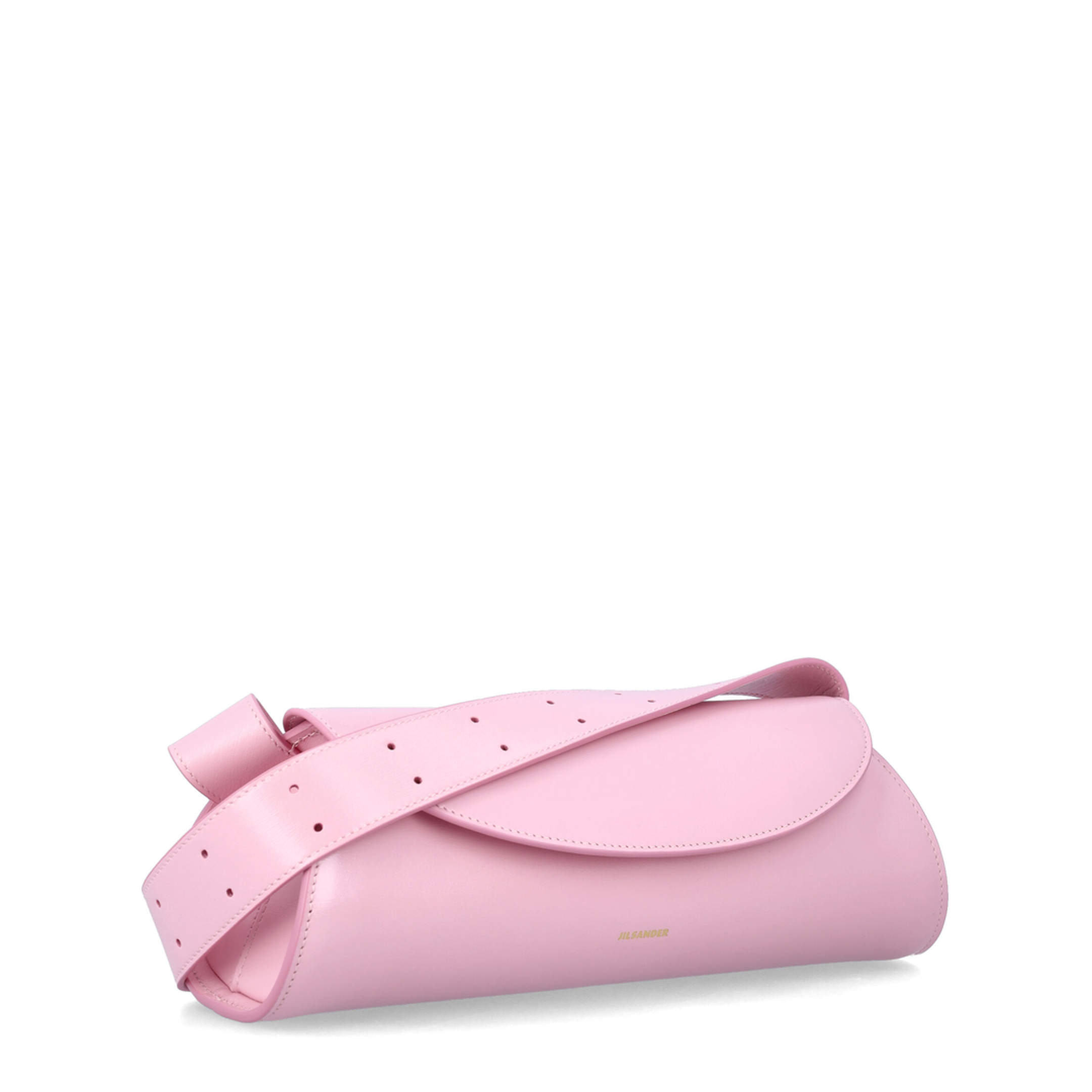 Cannolo Small Calfskin Shoulder Bag - Pale Pink - Image 2