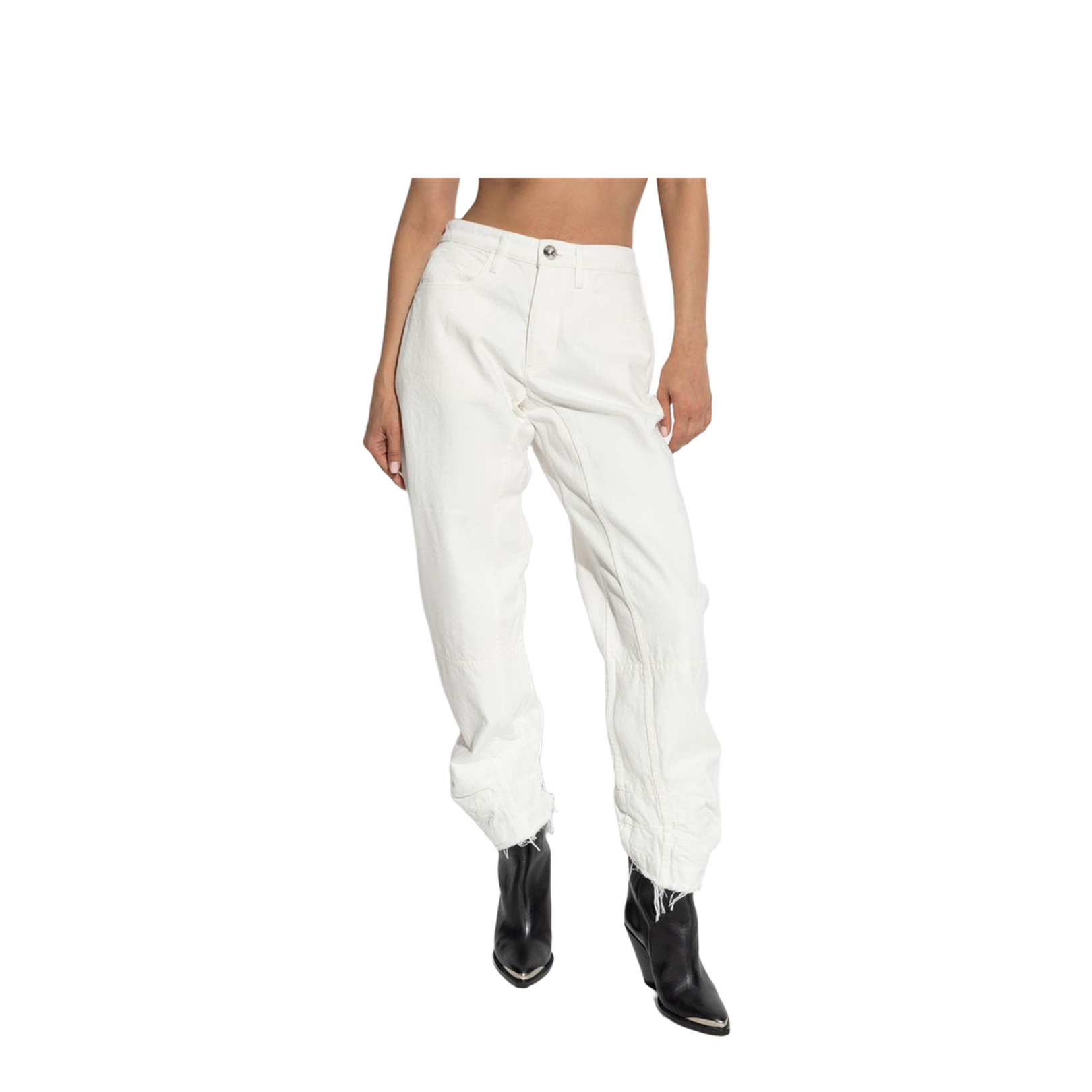 Denim Jeans - White - Image 4