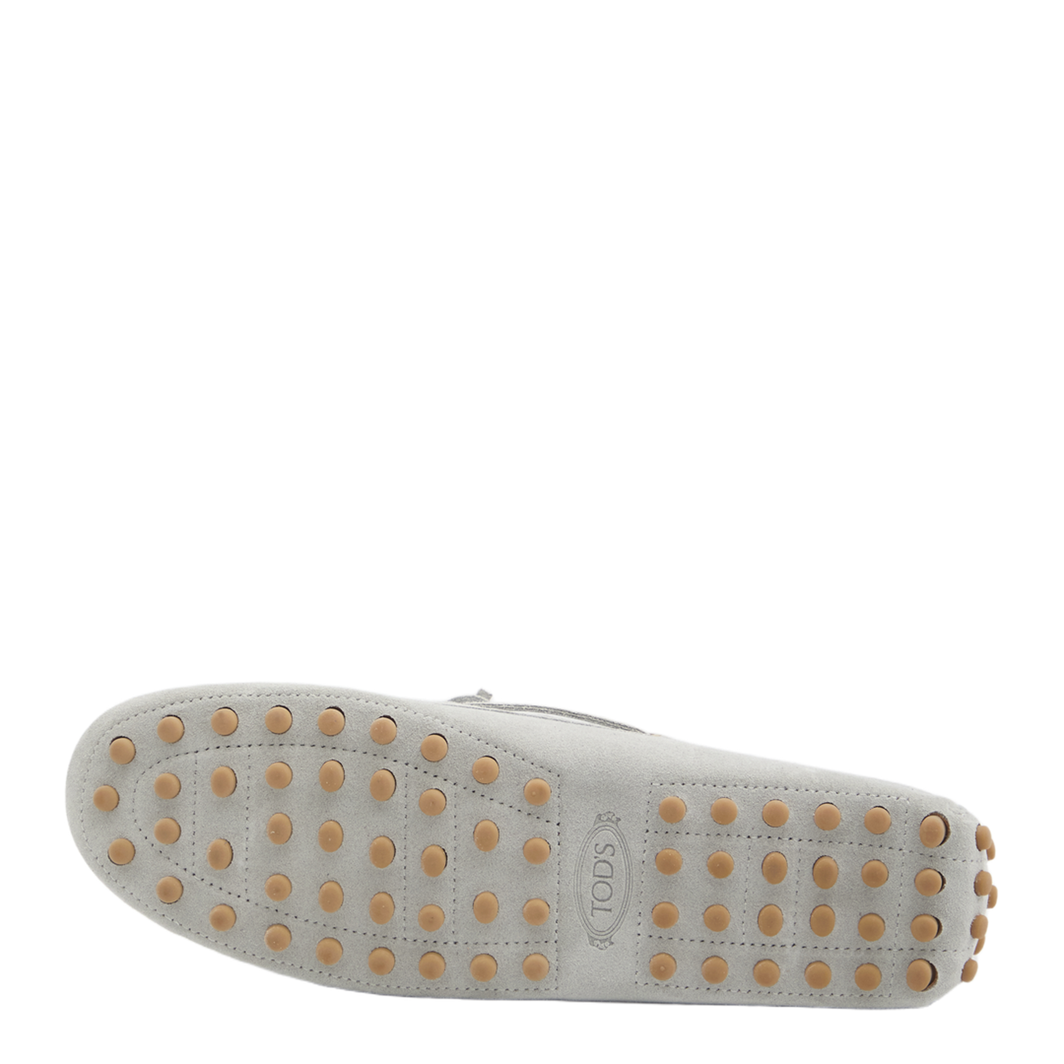 Light Blue Loafers With Almond Toe And Laces - Image 4
