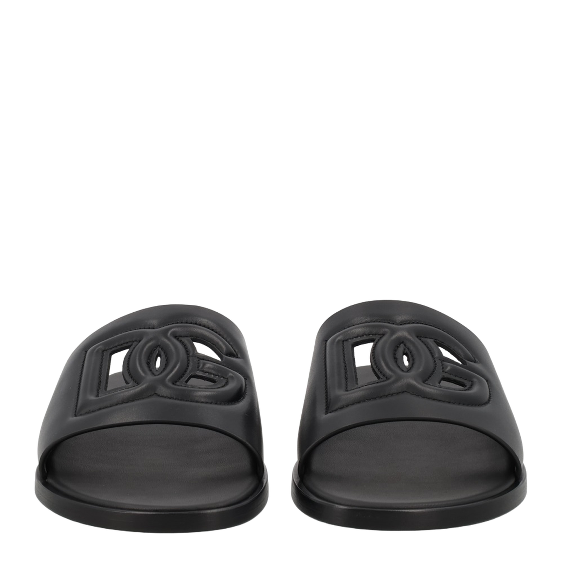 Leather Slide with Logo - Image 3
