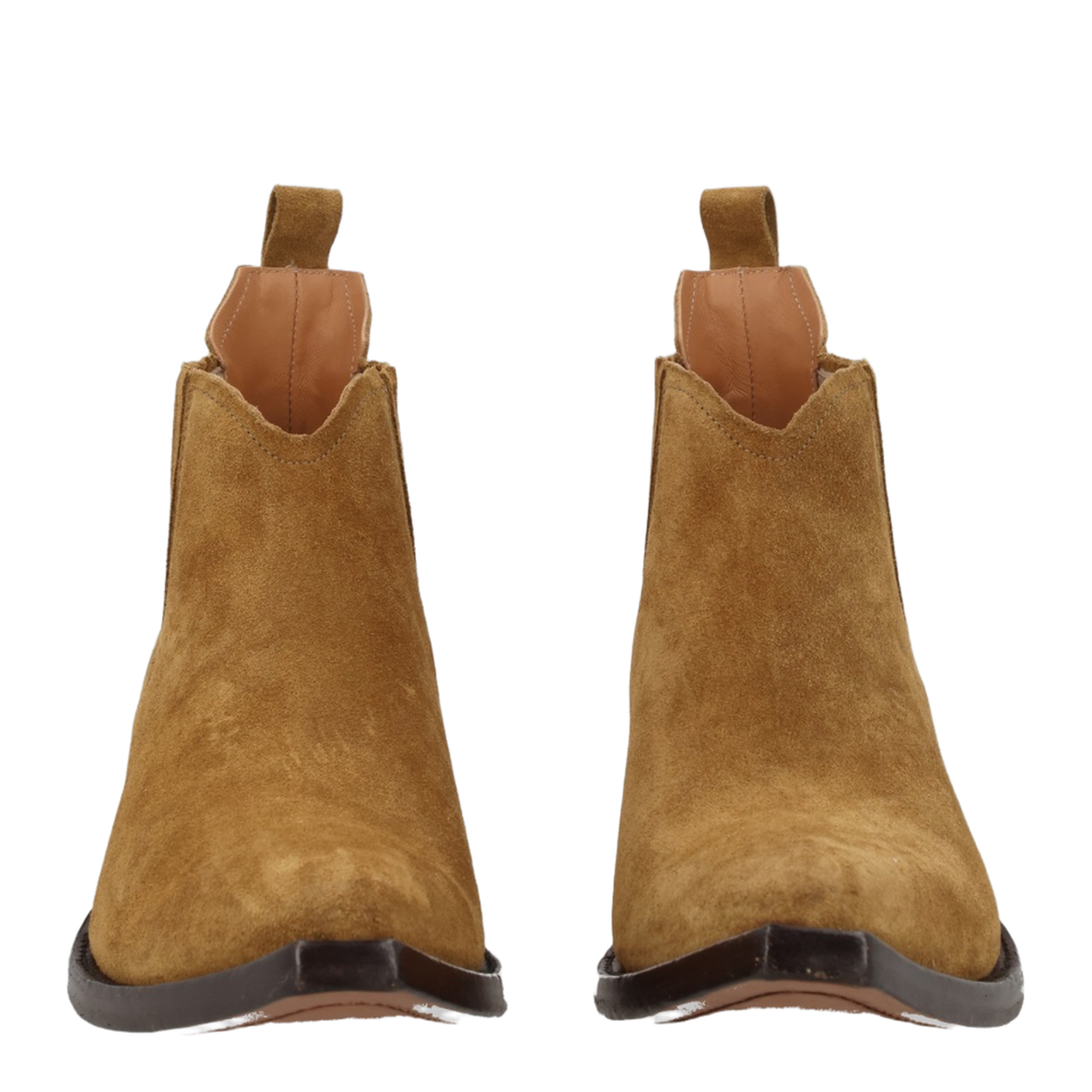 Heel-less Western Chelsea Boots - Image 1