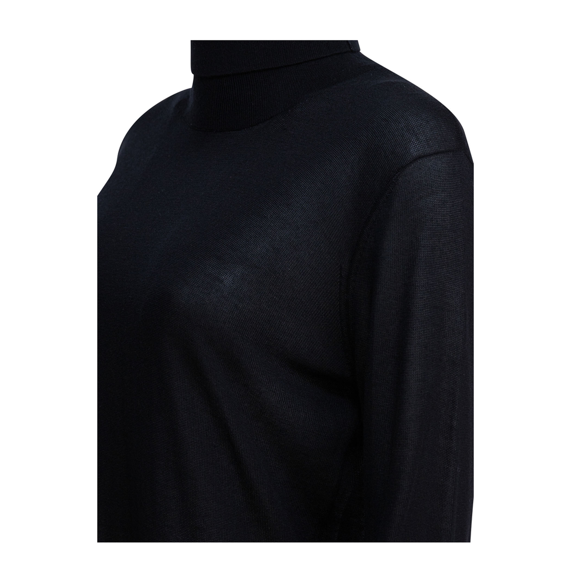 Cashmere Blend Turtleneck Sweater - Image 4