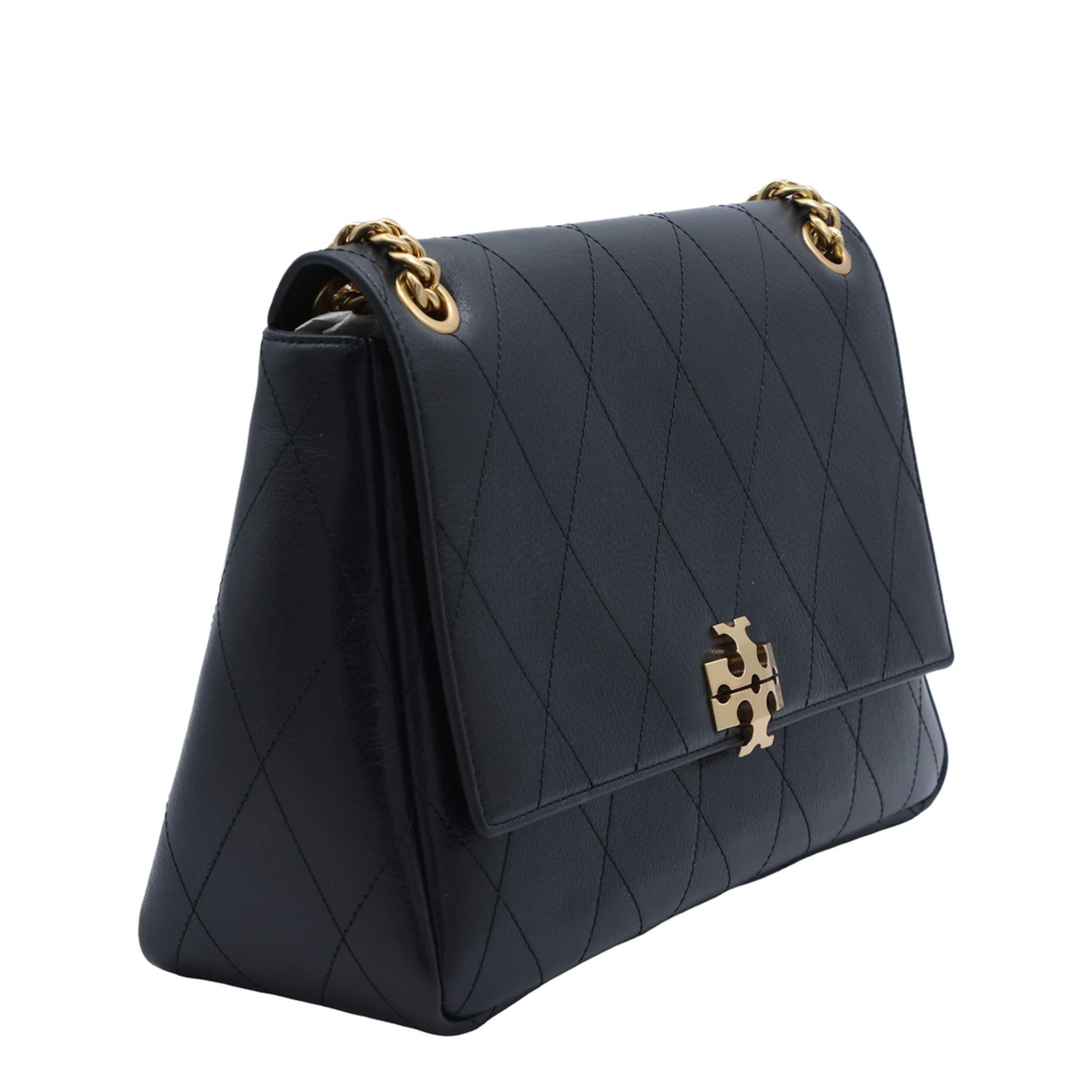 Charlie Pebbled Leather Shoulder Bag - Black - Image 2