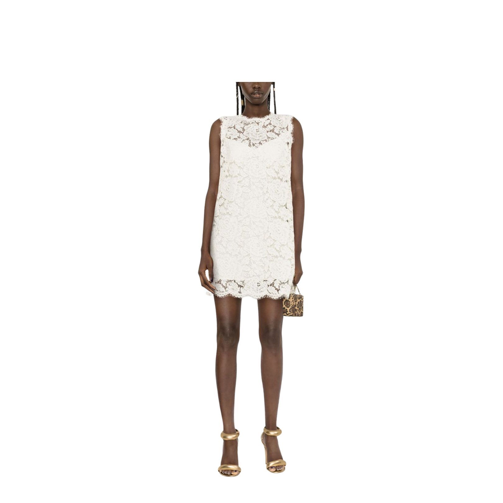 Lace Mini Dress - Image 6