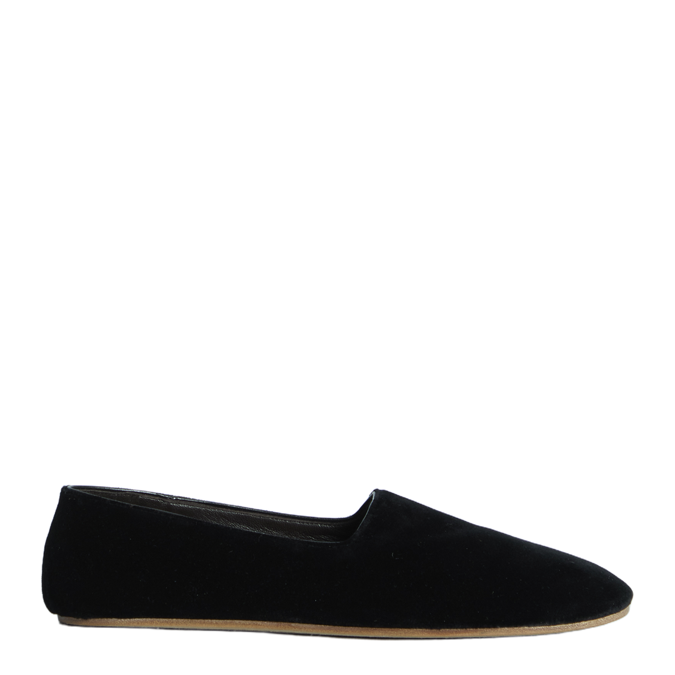Ponti Velvet Slippers Black - Image 1
