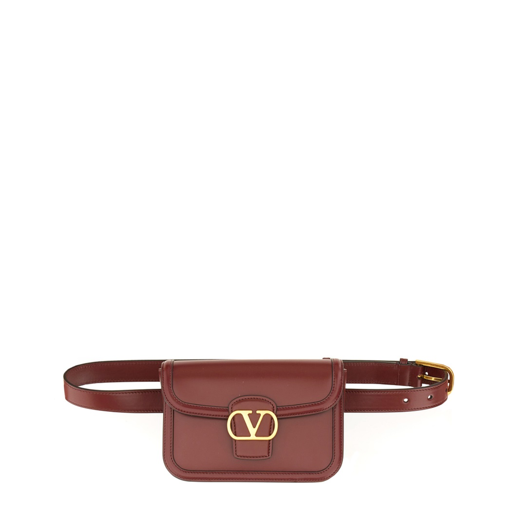 9to5 Calf Leather Pouch - Bordeaux - Image 1