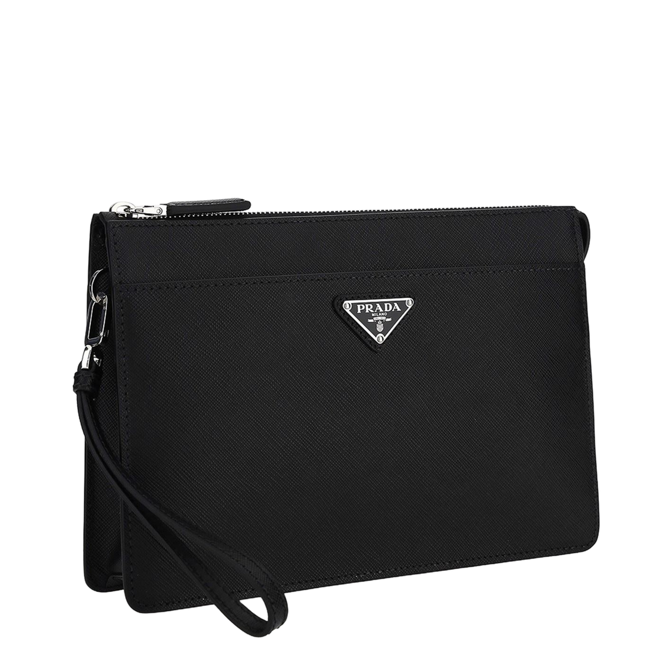 Calfskin Pouch - Black - Image 2