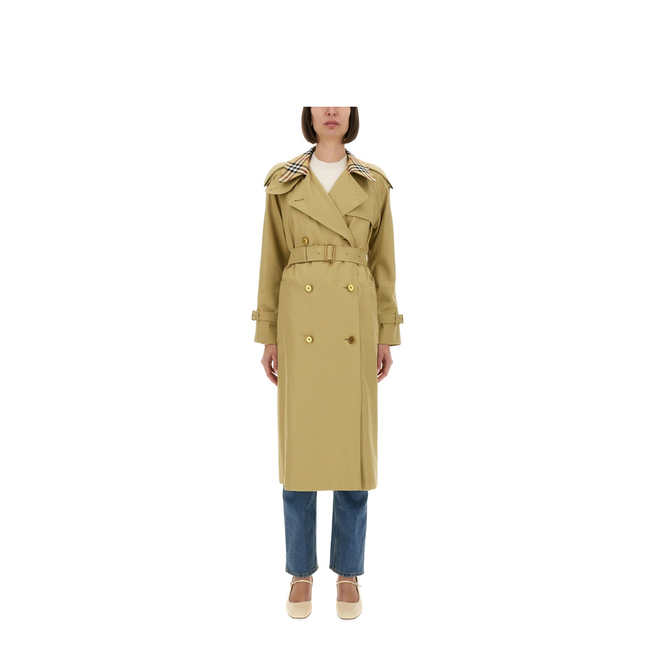 Cotton Trench Coat - Image 1