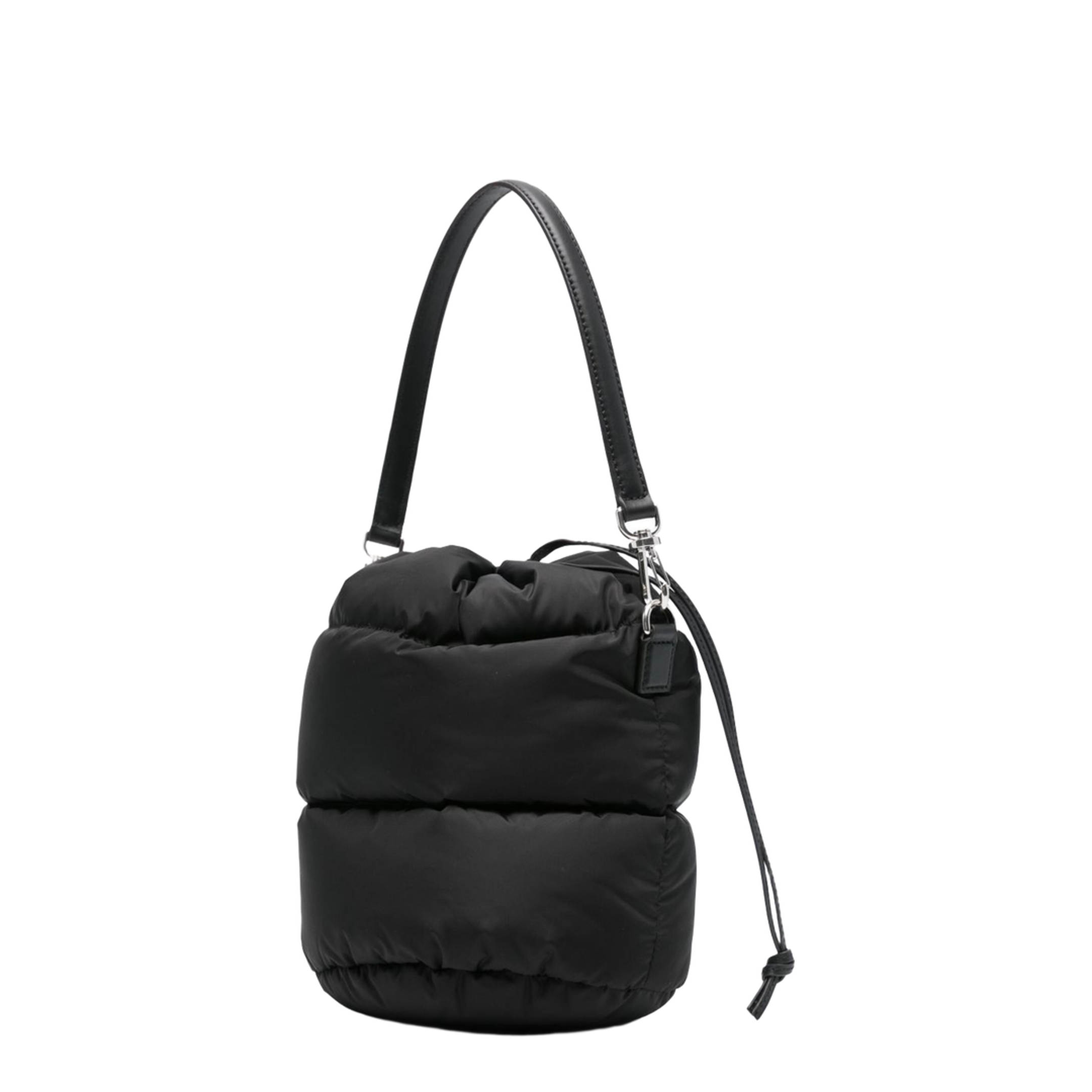 Caradoc Nylon Bucket Bag - Black - Image 5