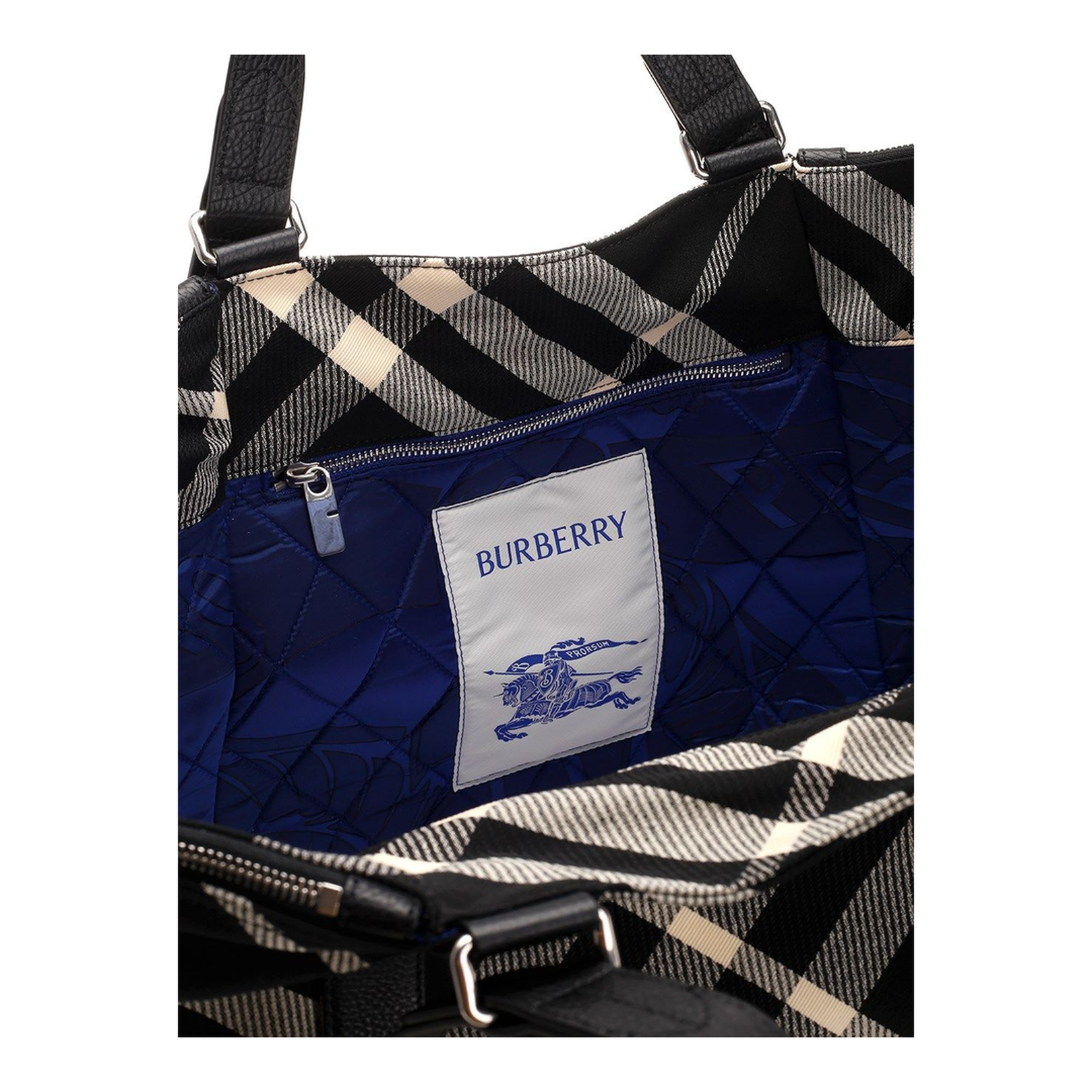 Check Tote Bag - Image 3