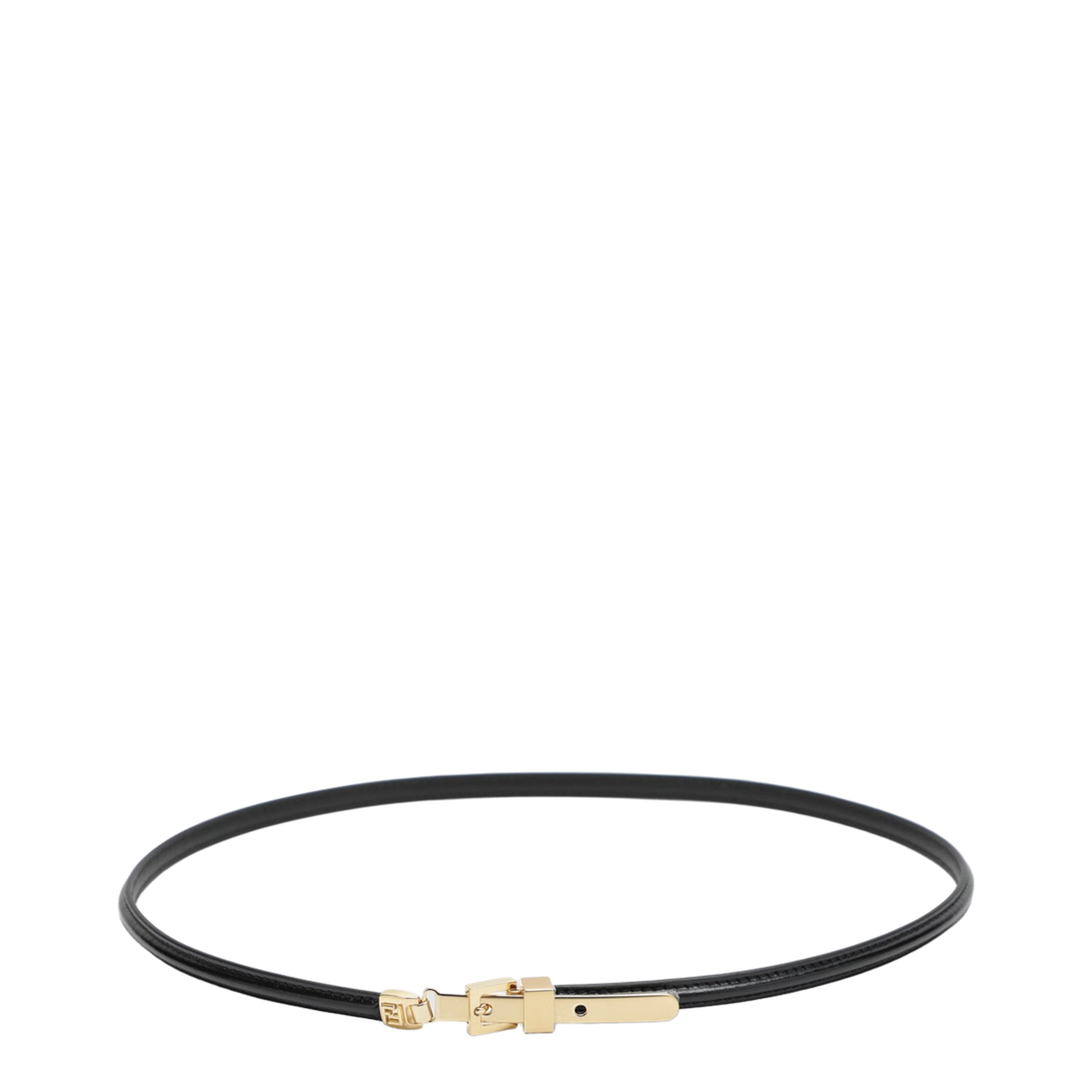 Black Leather Belt - Image 1