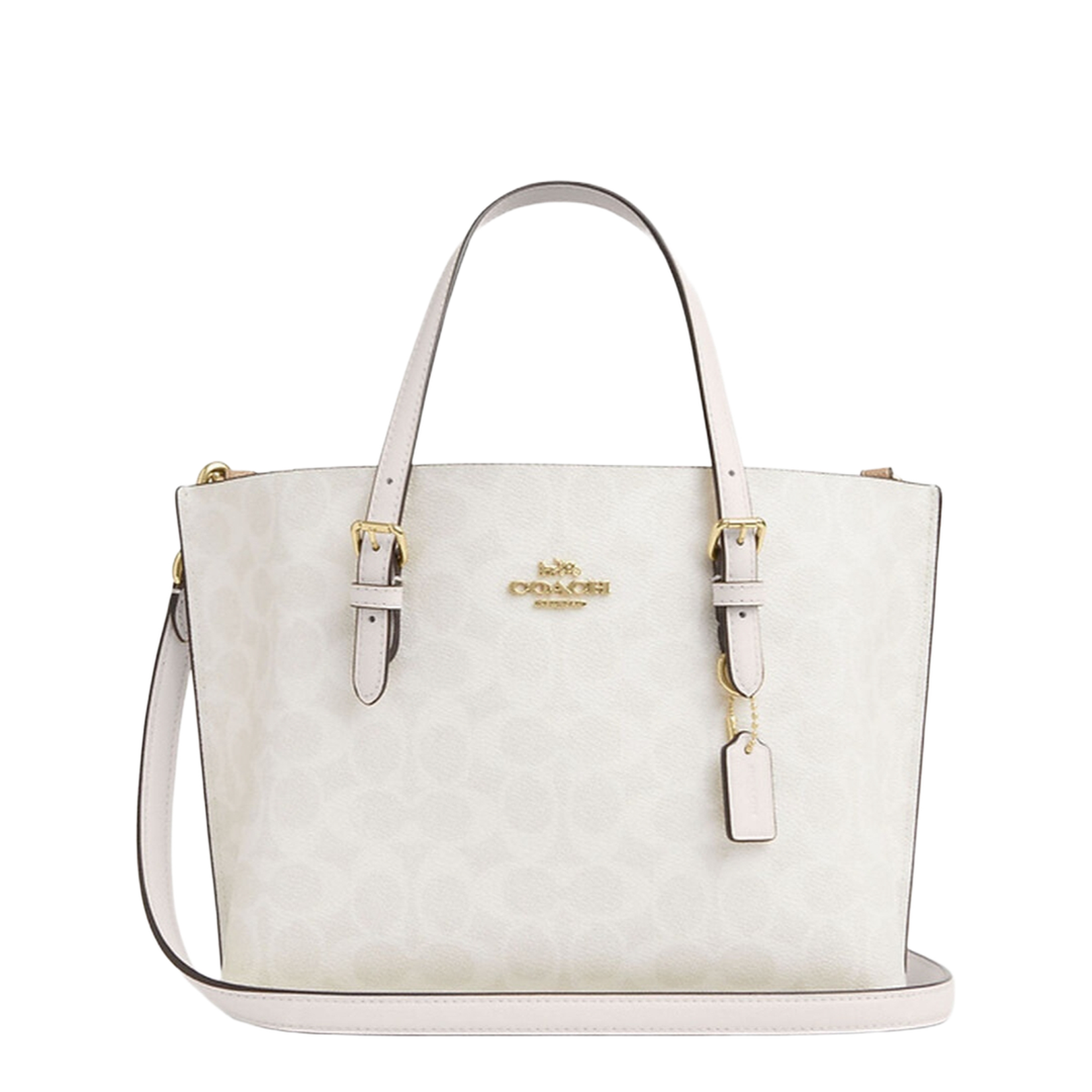 Mollie Tote Bag 25 in Signature White - Image 1