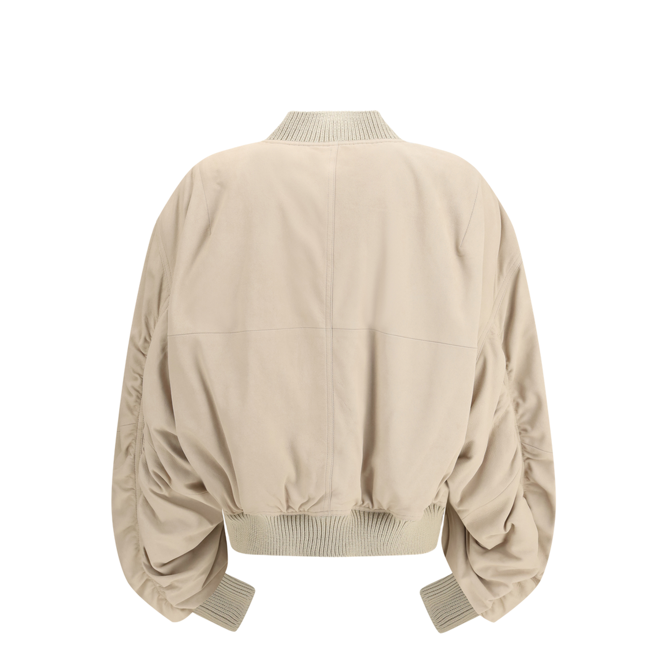 Secchia Flight Bomber In Lamb Leather - Image 3