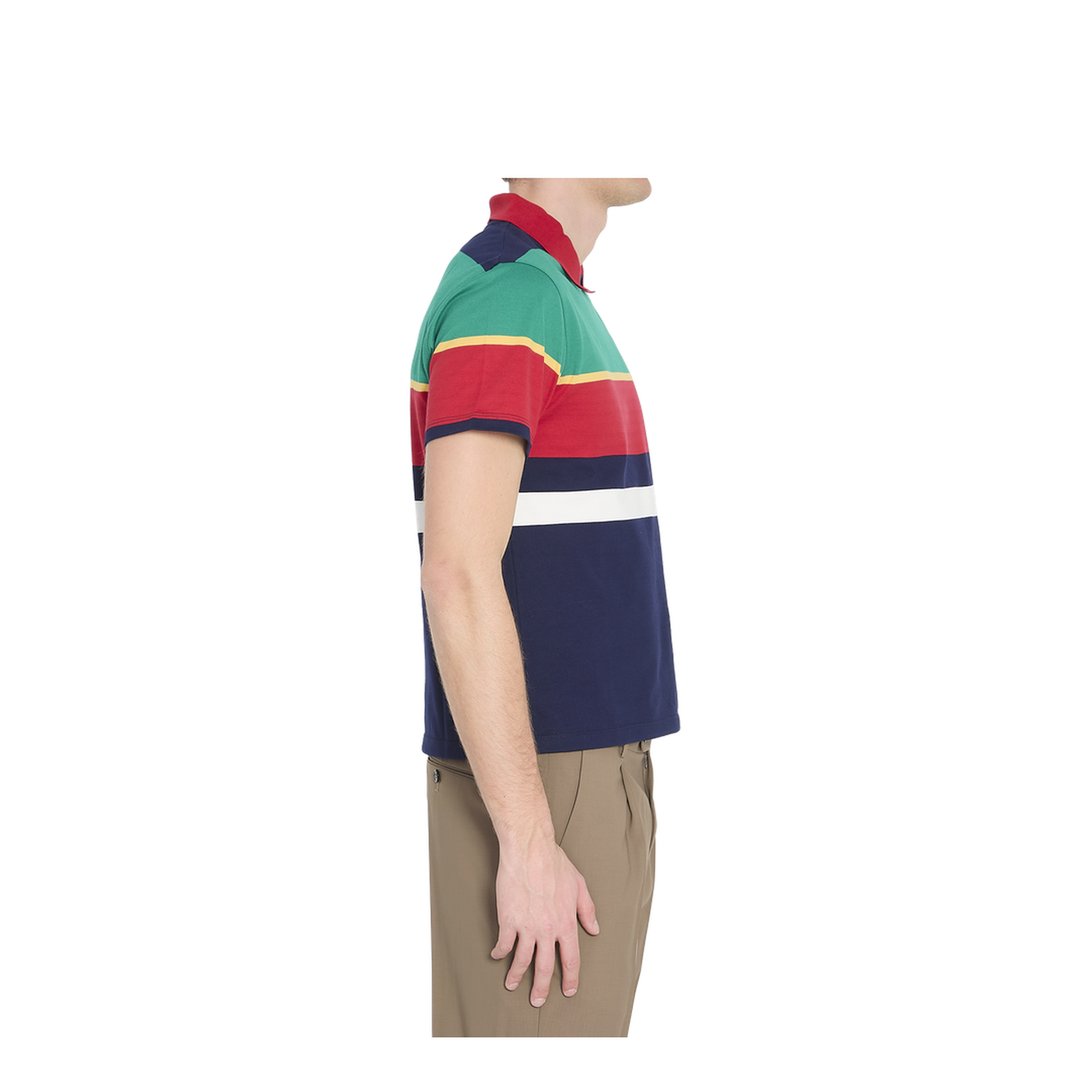 Striped Cotton T-Shirt - Image 3