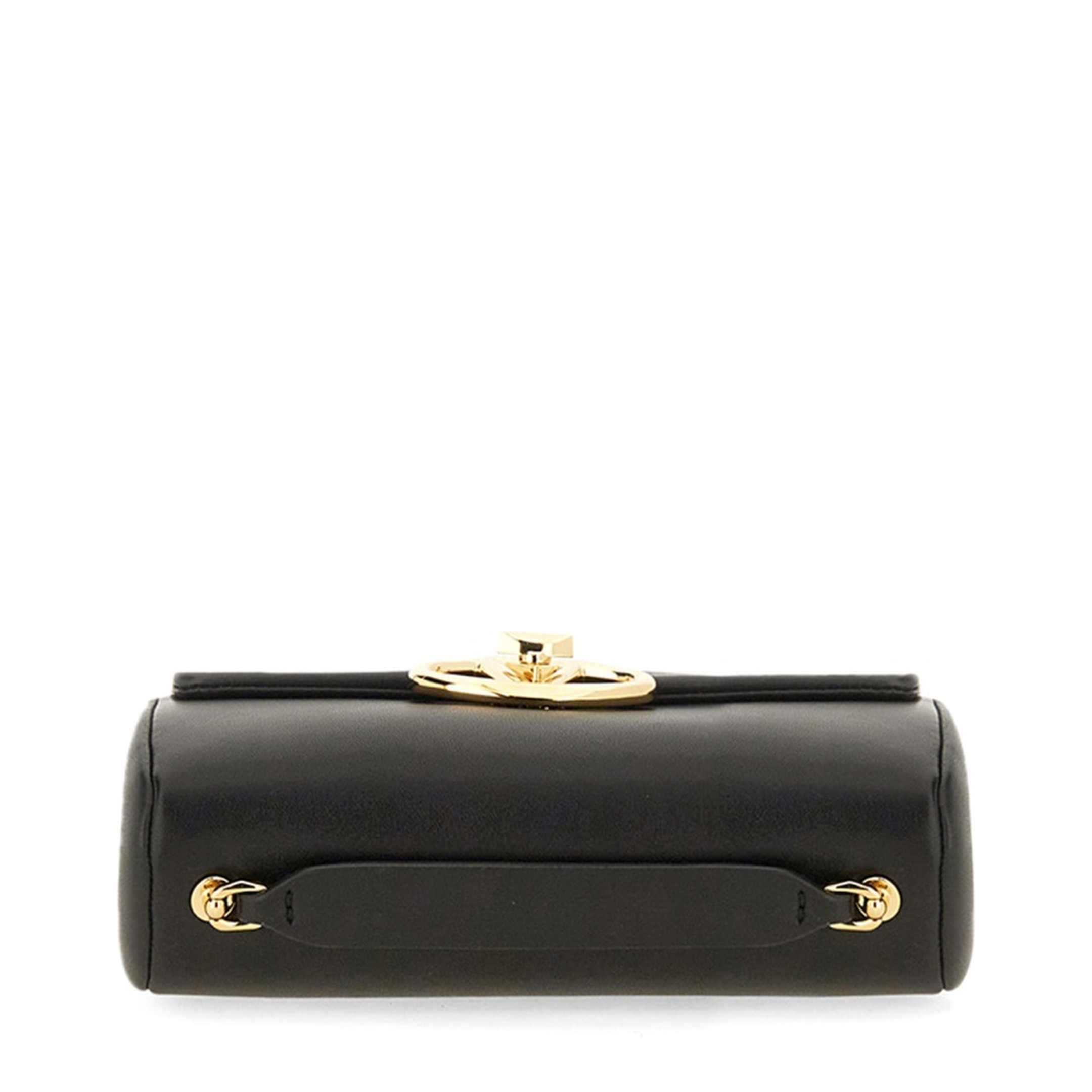 VLogo Deluxe Small Nappa Shoulder Bag - Black - Image 5