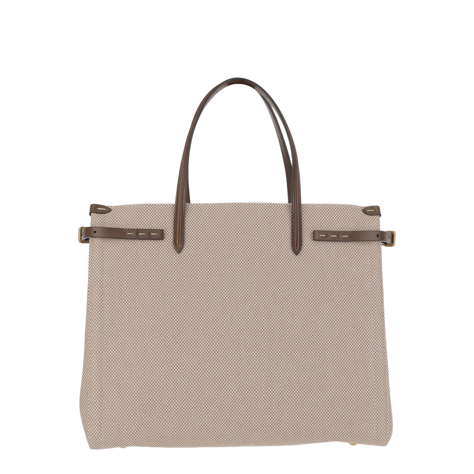 Medium "Antibes" Canvas Shopping Bag - Image 3