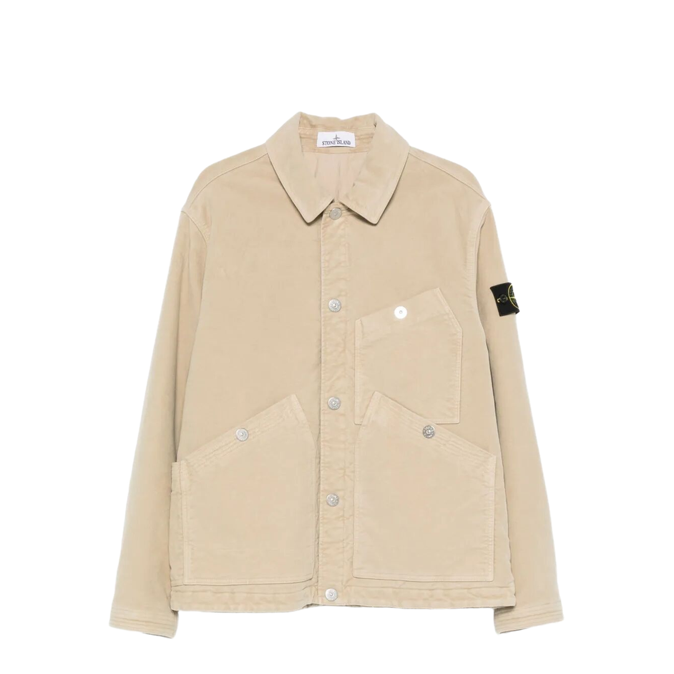 Cotton Jacket with Multiple Pockets - Image 1