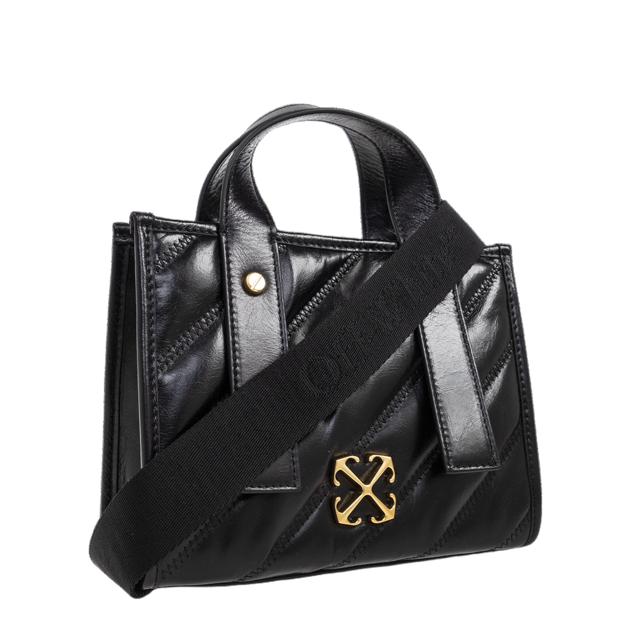 Quilting Calfskin Tote Bag - BLACK - Image 2