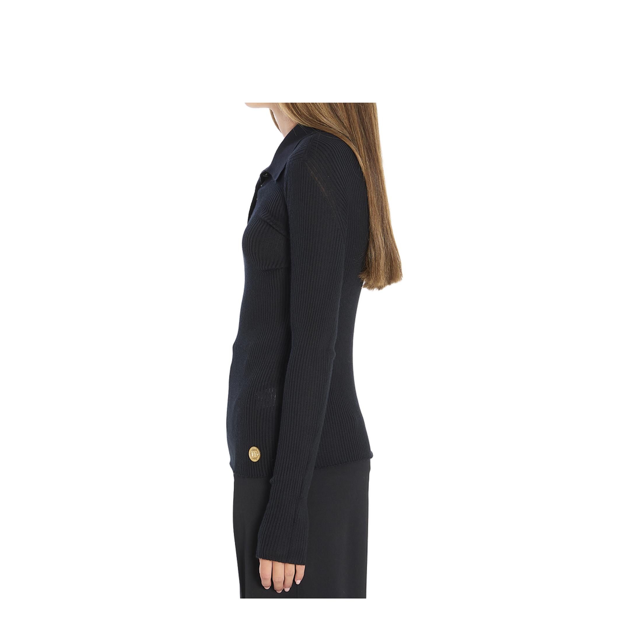 Long-sleeve polo shirt - Image 3