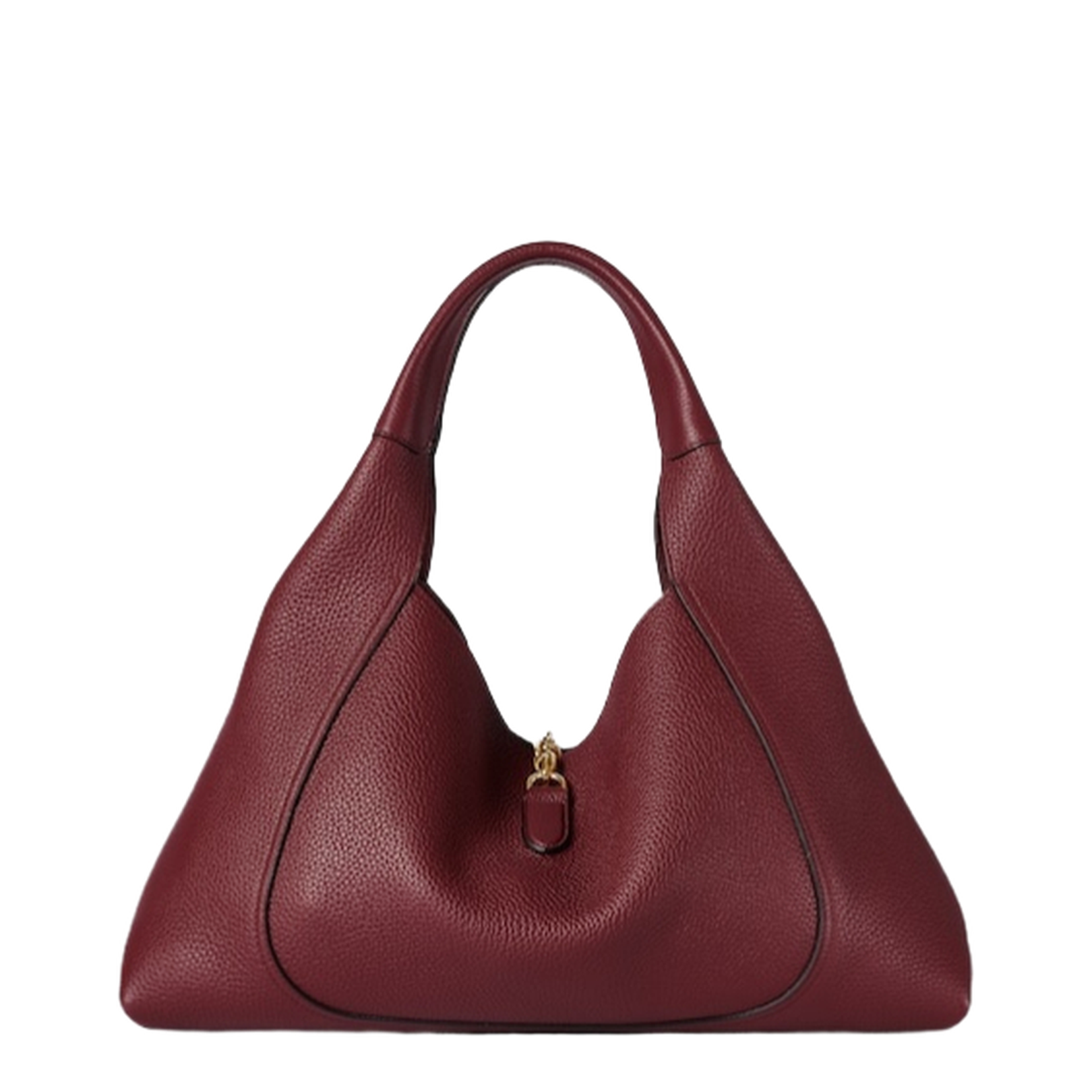 Softbit Maxi Leather Shoulder Bags - Red - Image 1