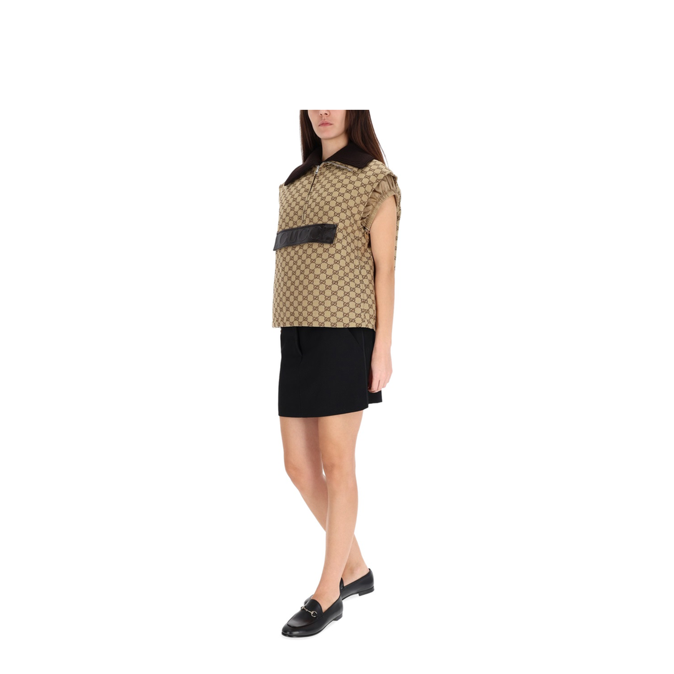 Vest with Leather Label - Image 2