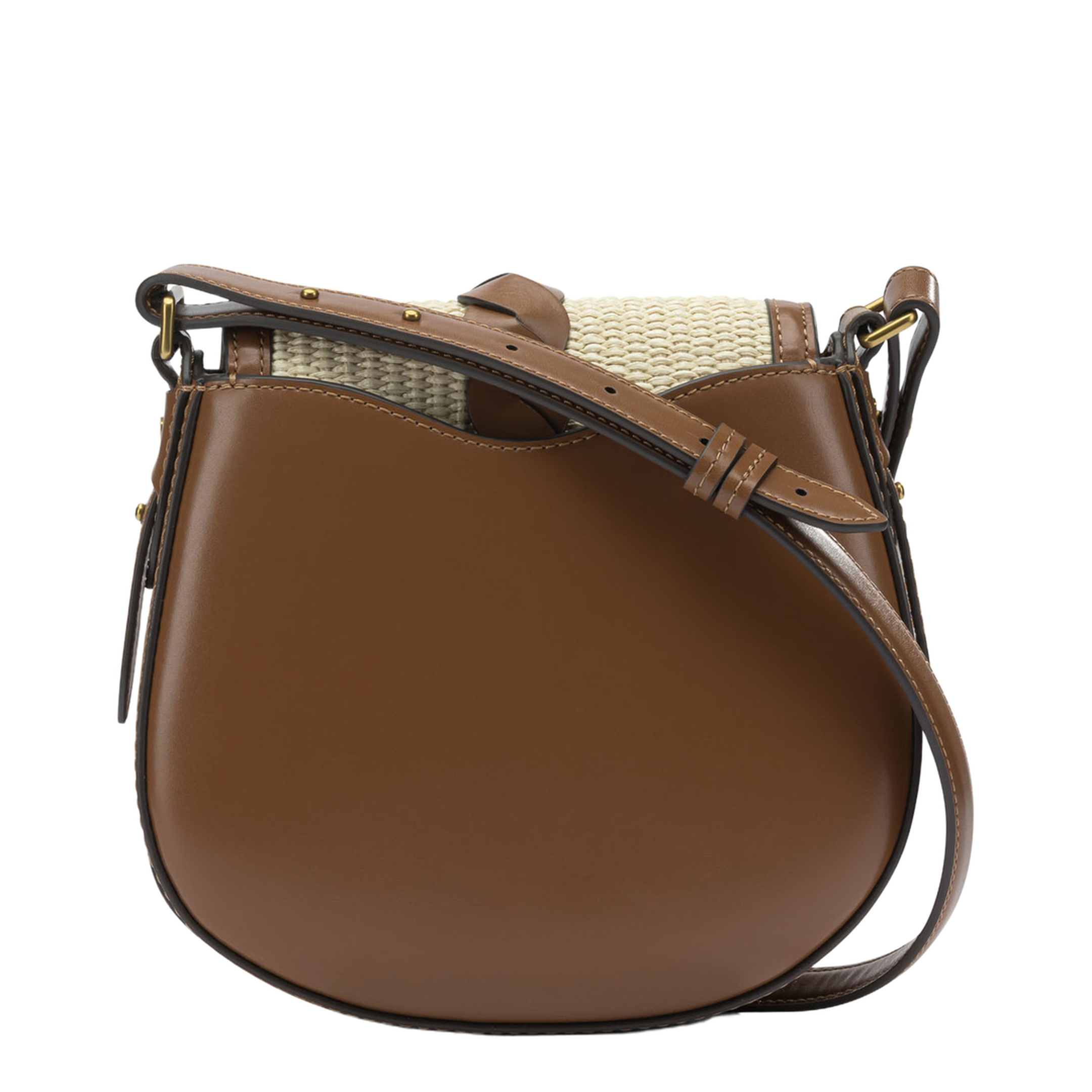 Altay Small Calfskin Crossbody - Cognac - Image 3