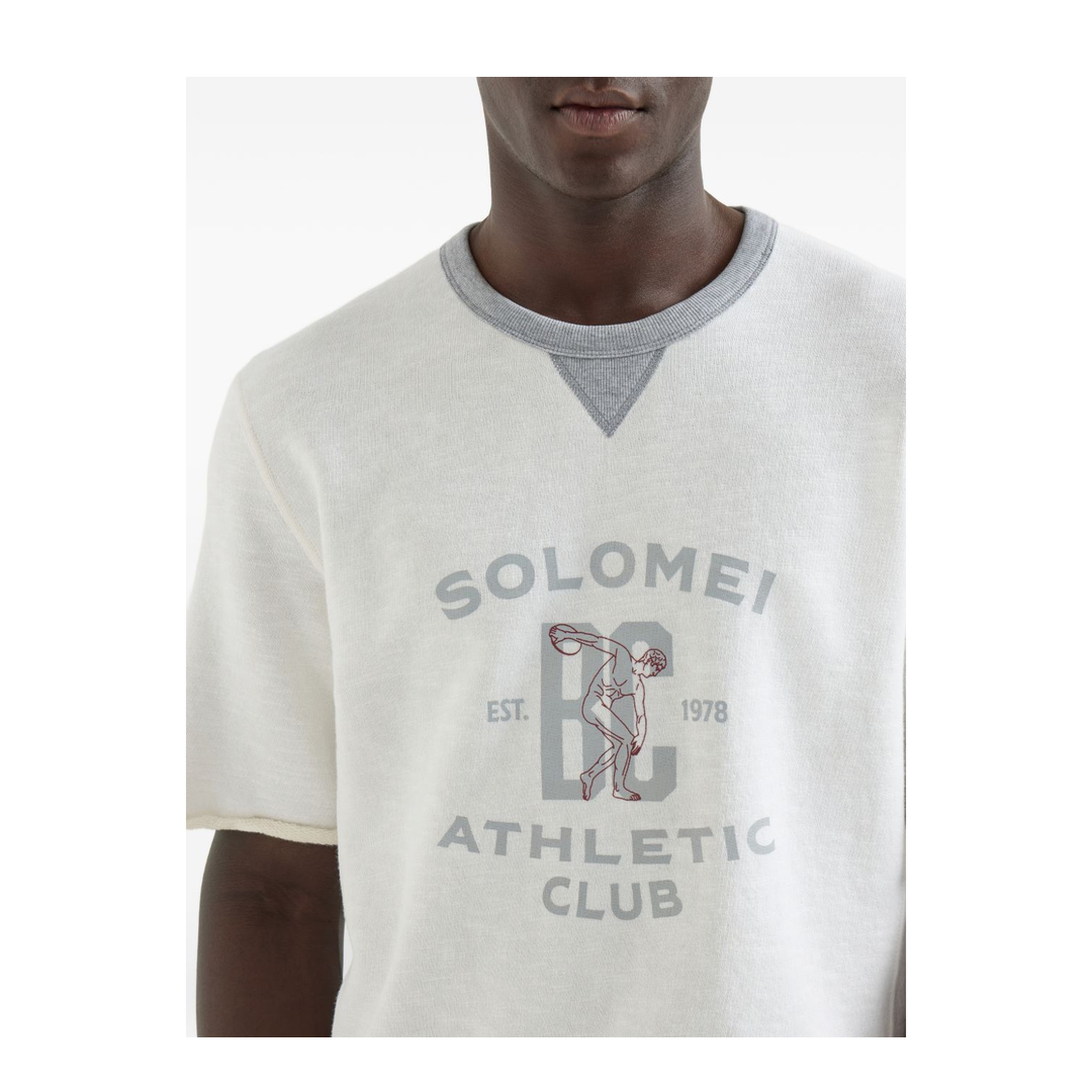 Short Sleeved Sweatshirt - Image 2