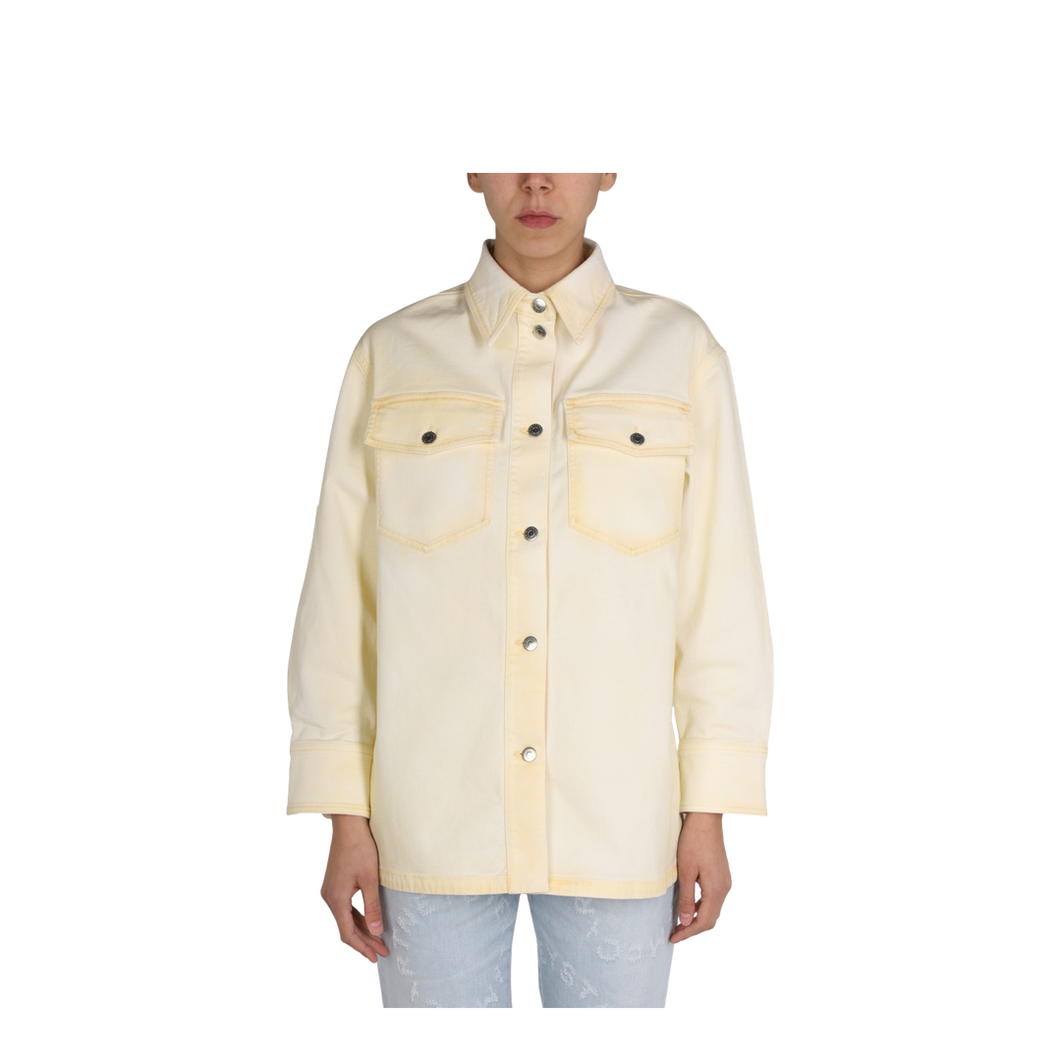 Denim Shirt Jacket - Image 1