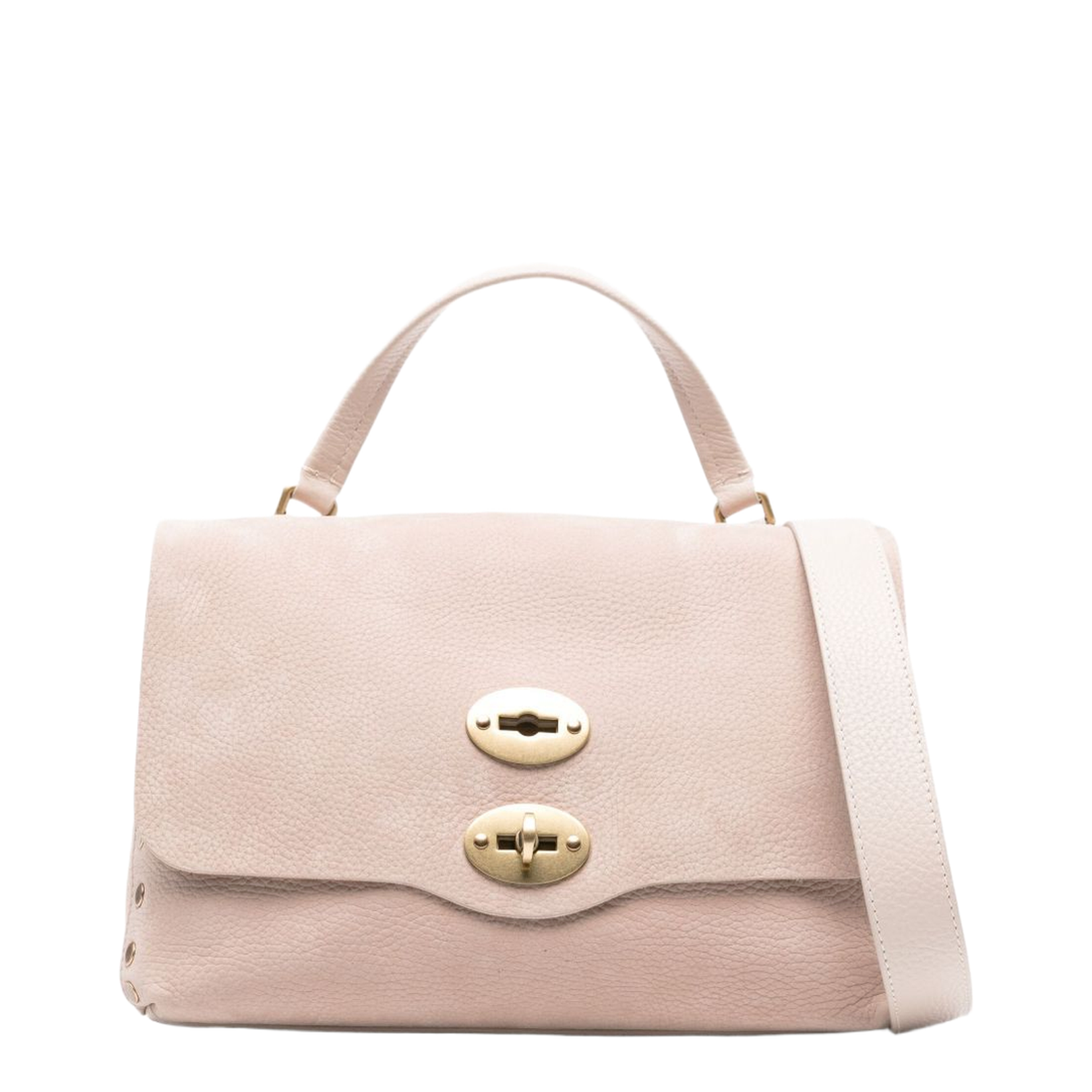 Silk & Nylon Postina Jones Baby Suede Leather Handbag - Image 1