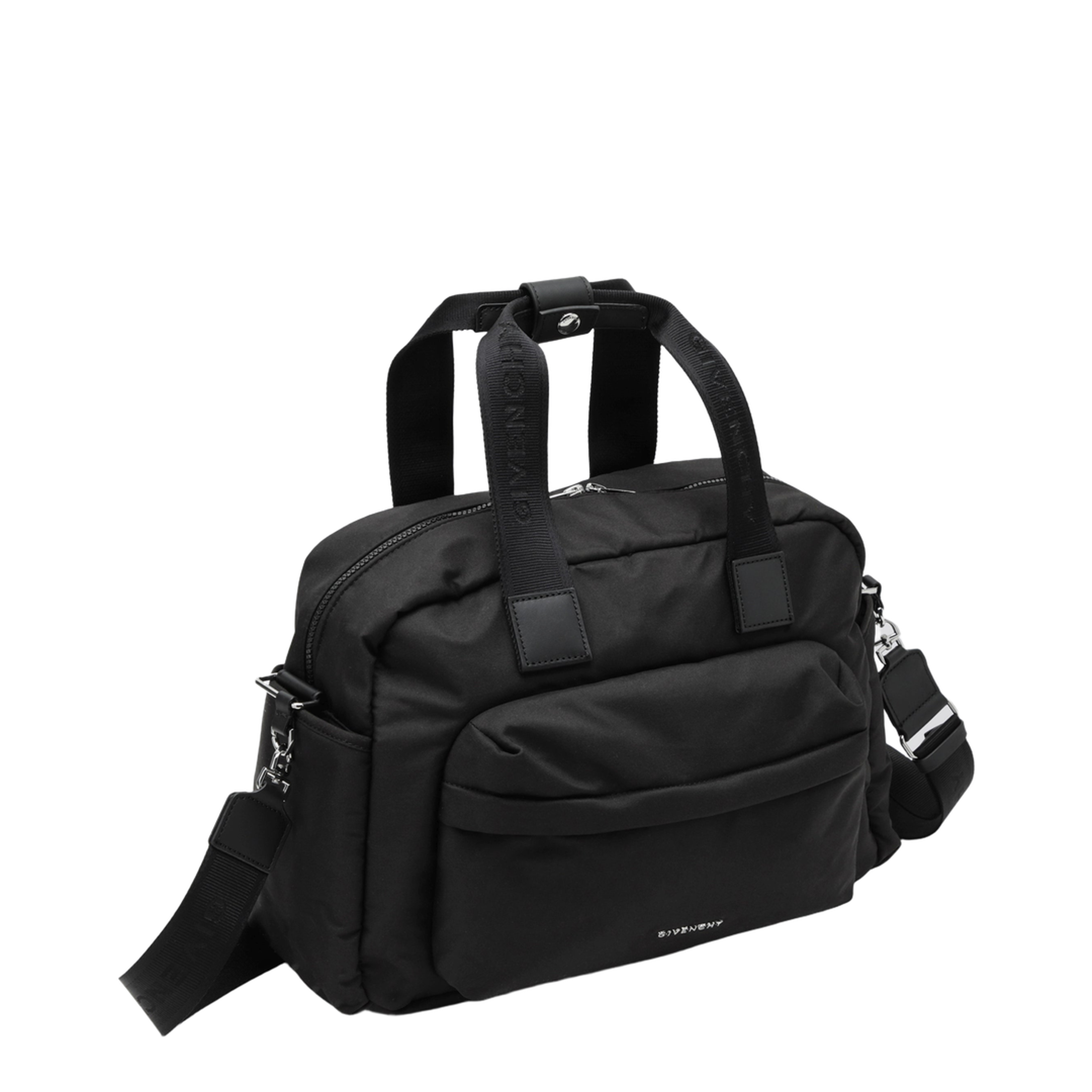 Black Baby Changing Bag with Logo - Image 2