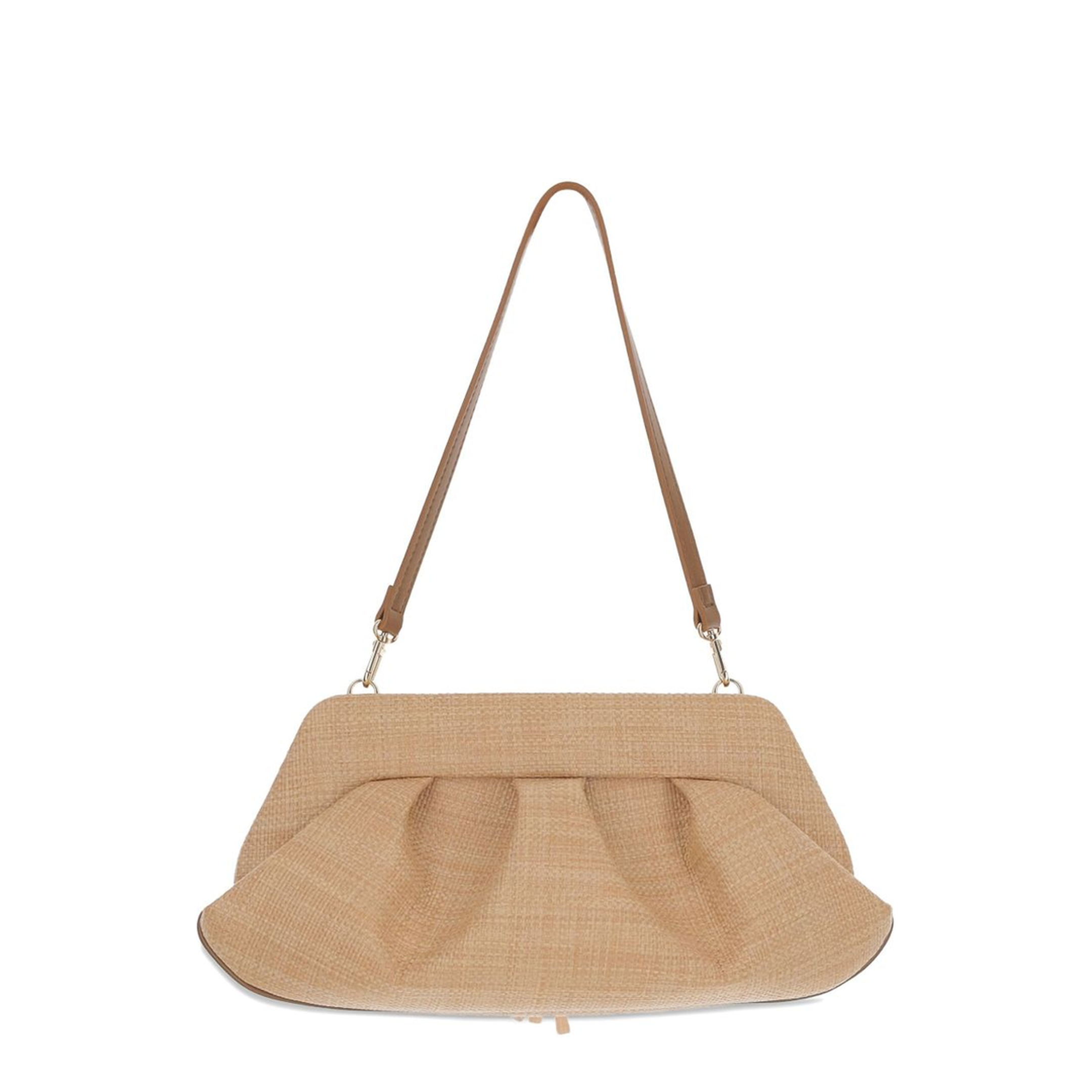 Emera Raffia Clutch - Macadamia - Image 3