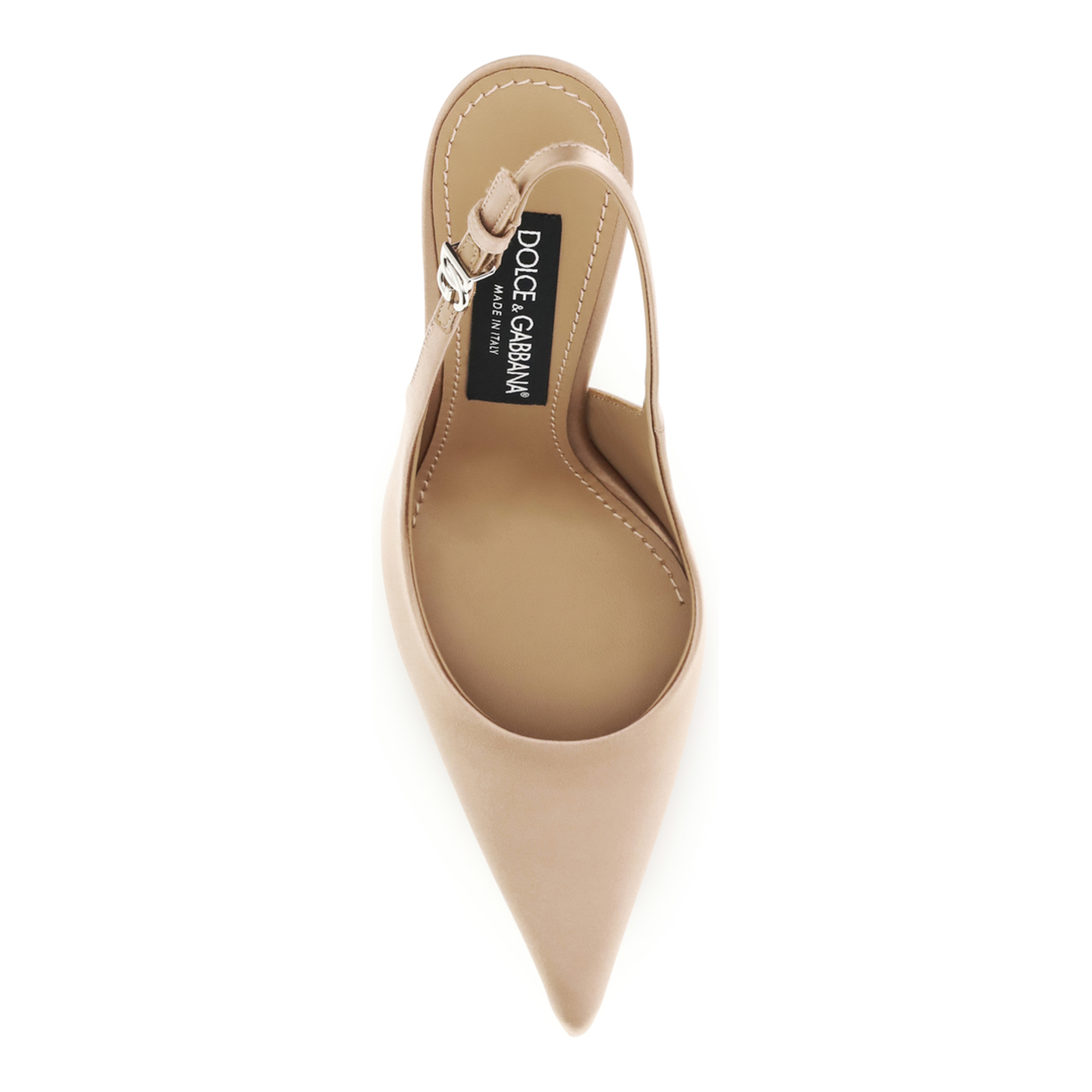 Satin Slingback Pumps - Image 4