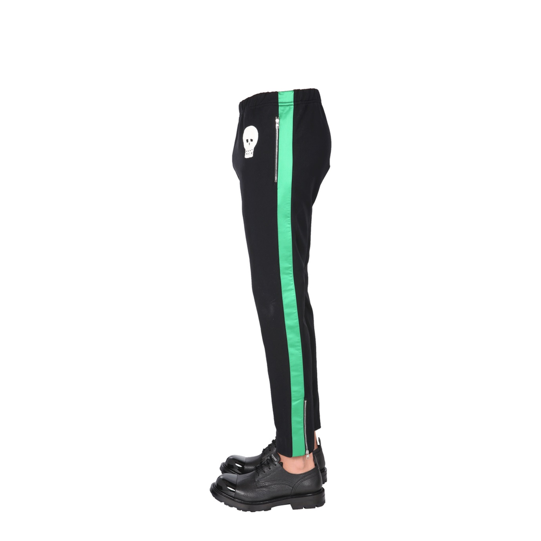 Jogging Pants with Embroidered Skull - Image 3
