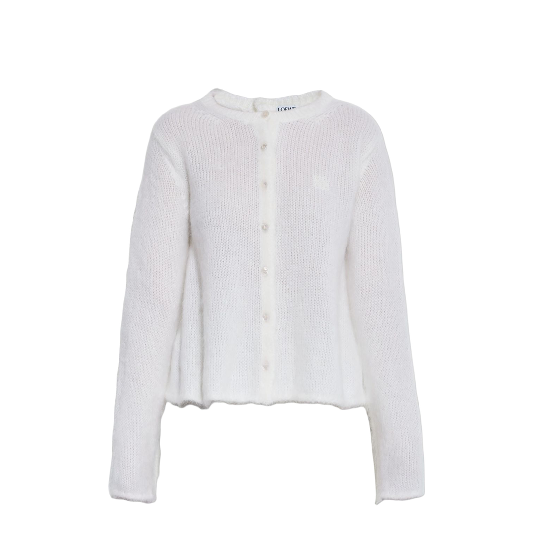 Mohair Blend Cardigan - Image 1