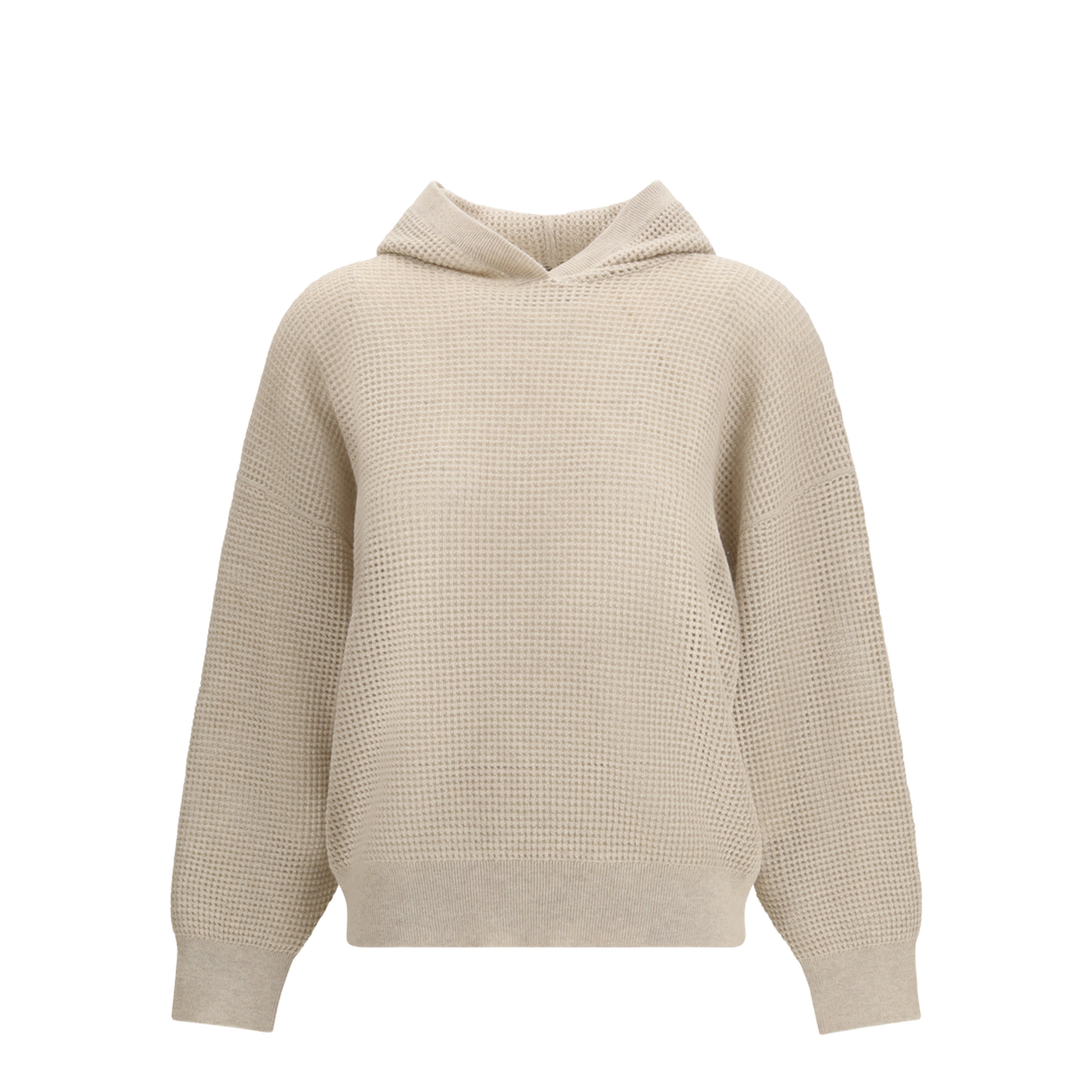 Sparkling Net Cotton Hooded Sweatshirt - Image 1