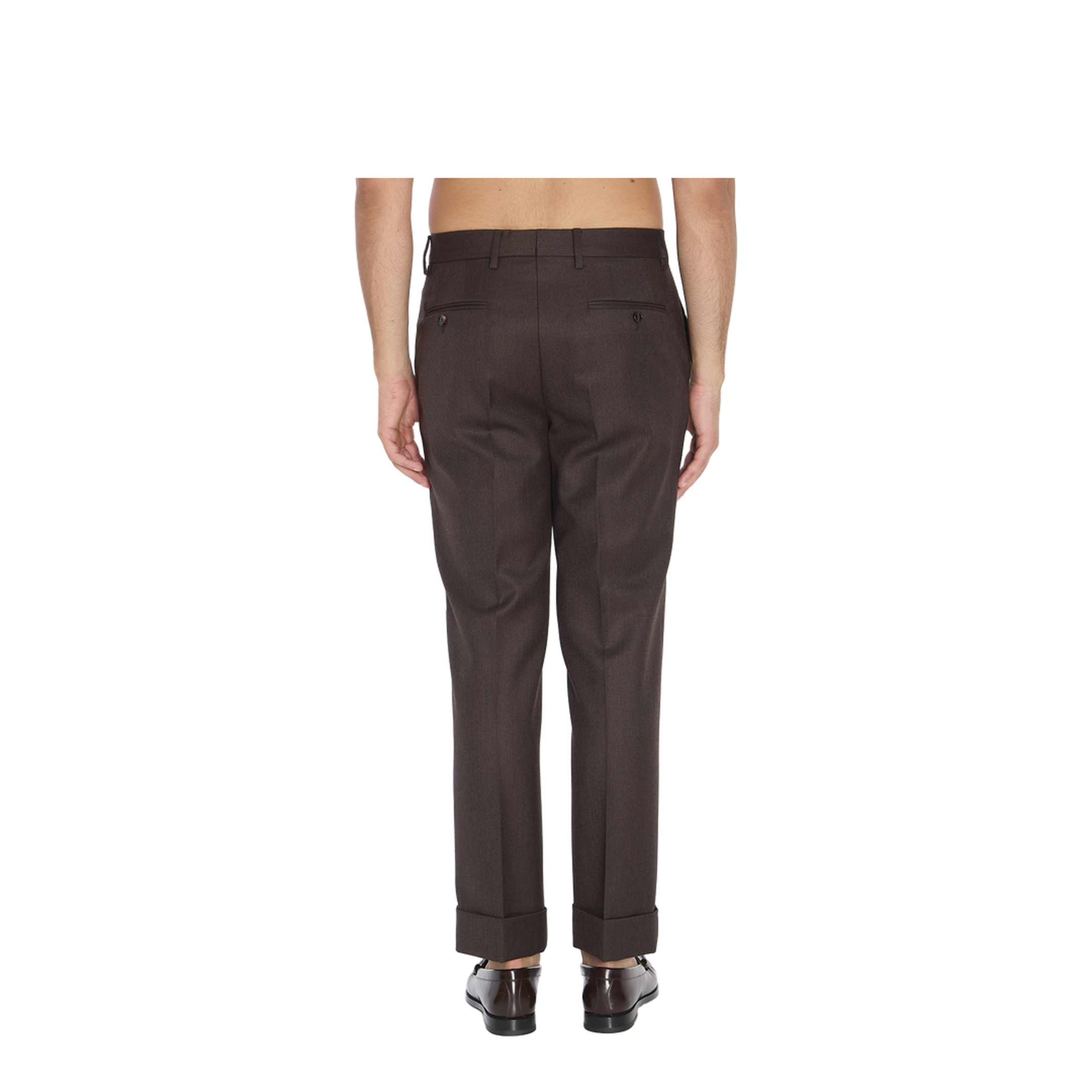 Tailored Wool Slacks - Image 4