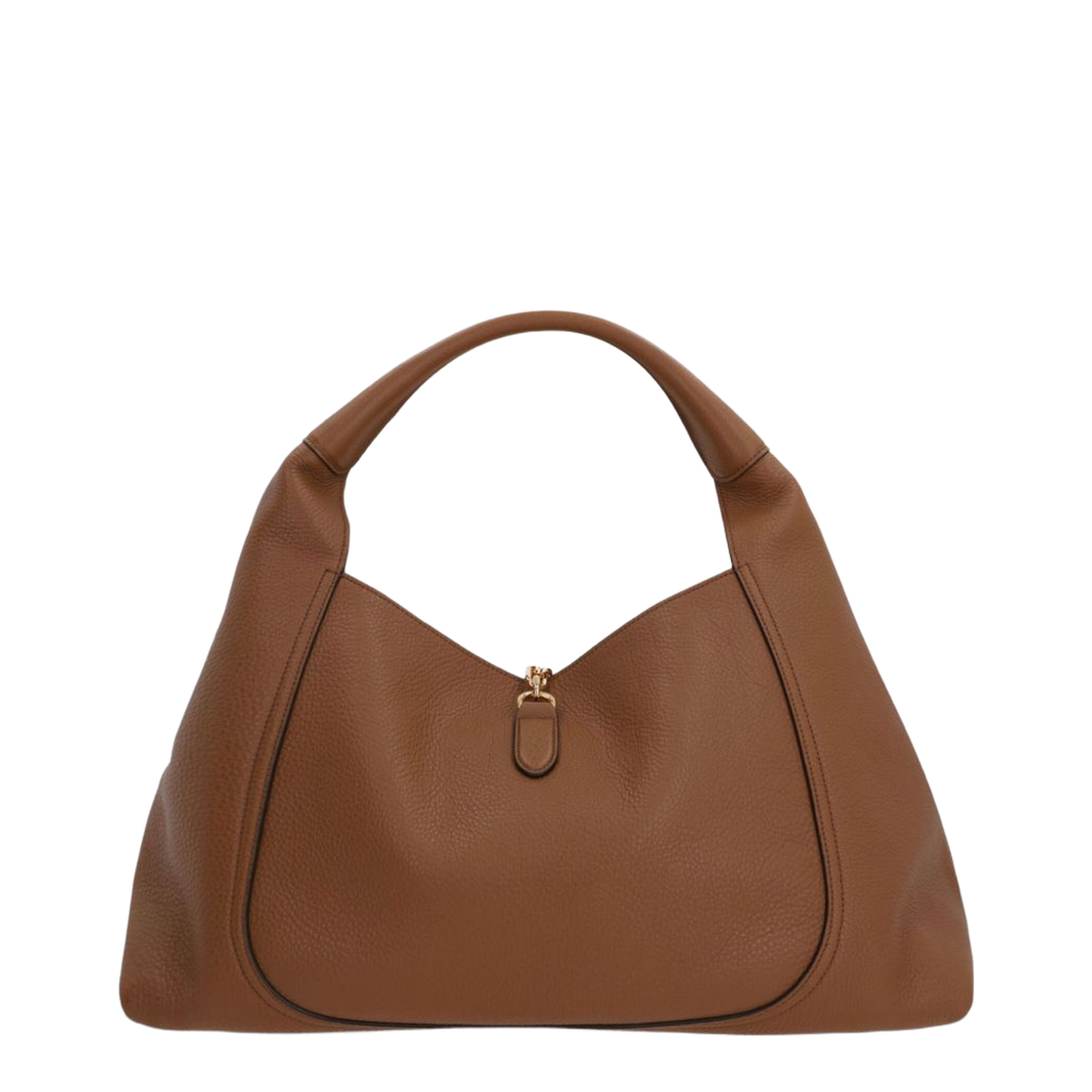 Softbit Maxi Leather Shoulder Bags - Brown - Image 4